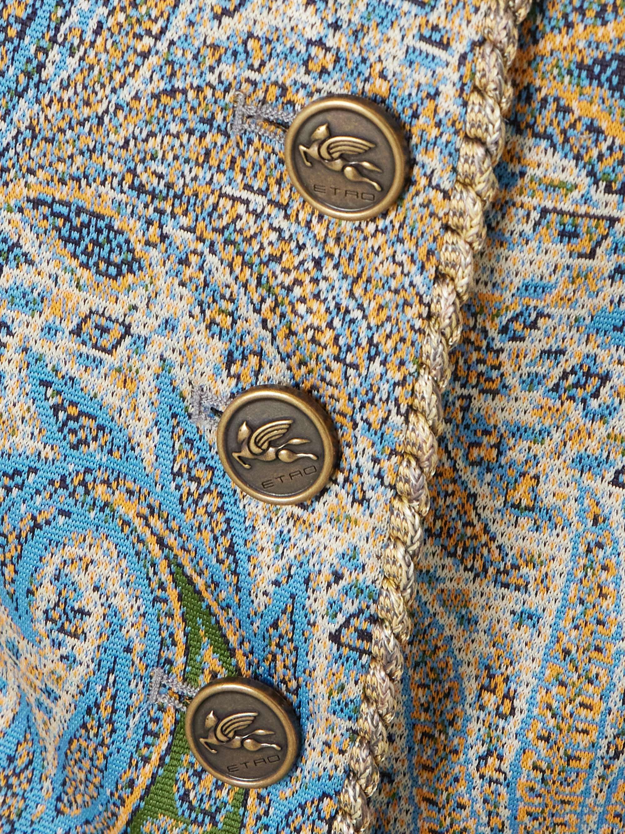 Jacquard-knit vest view
