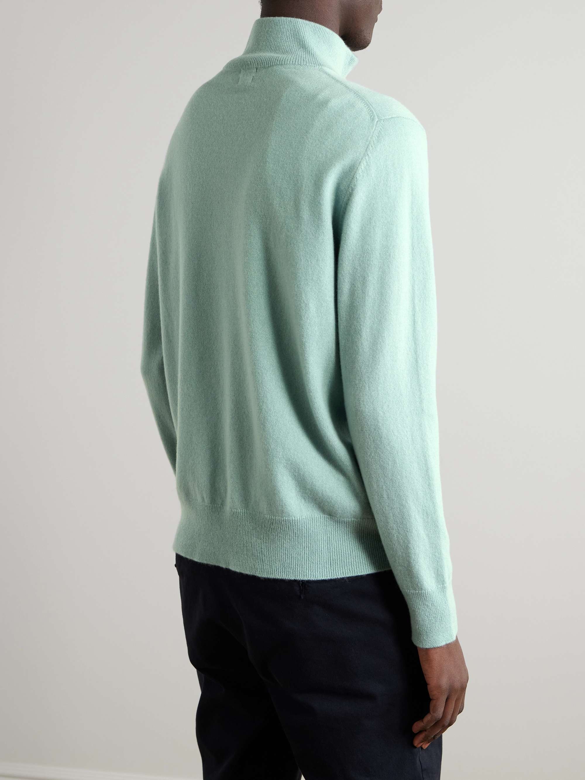 Liam Cashmere Half-Zip Sweater view