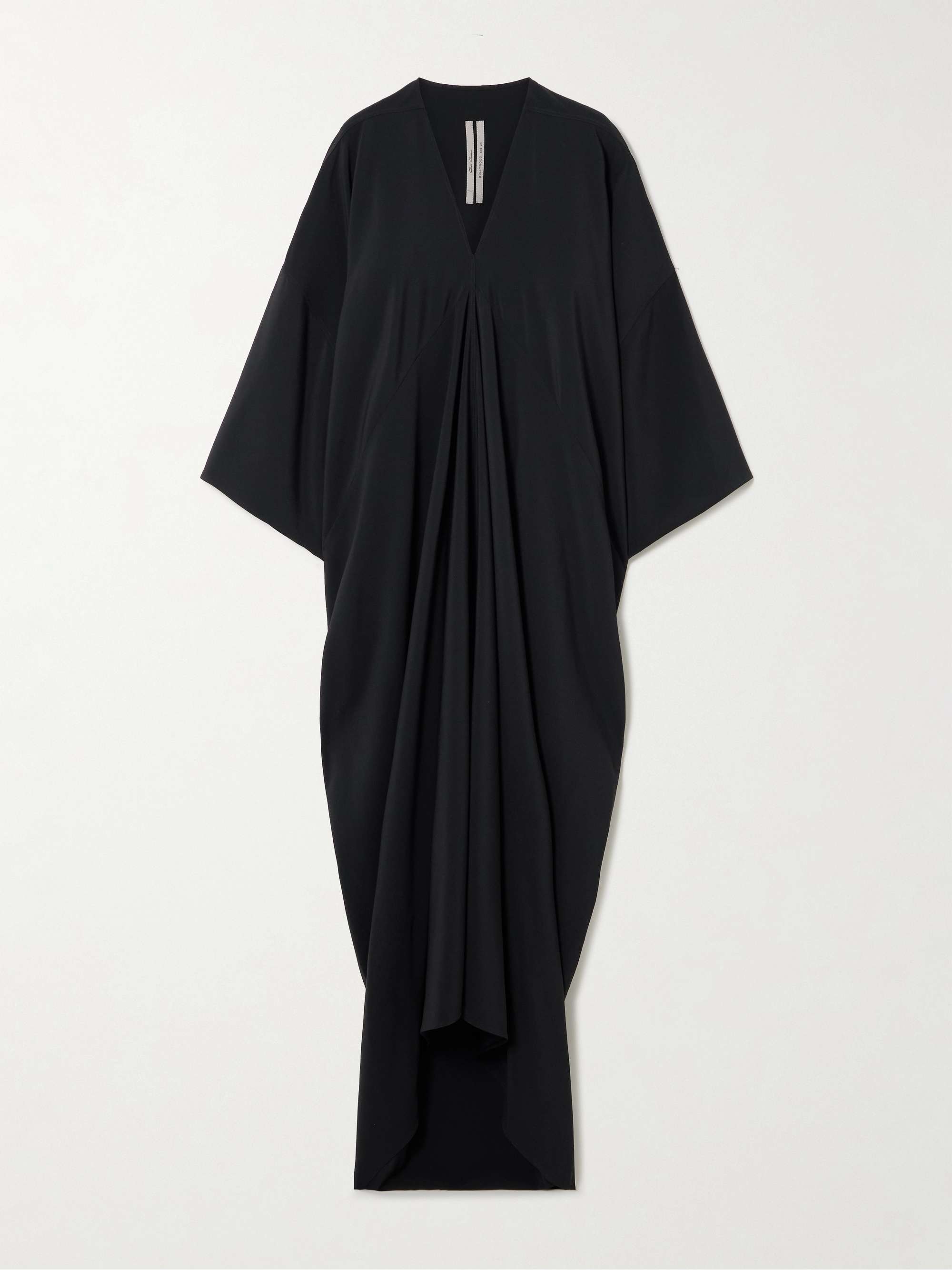Tommykite asymmetric draped crepe gown view