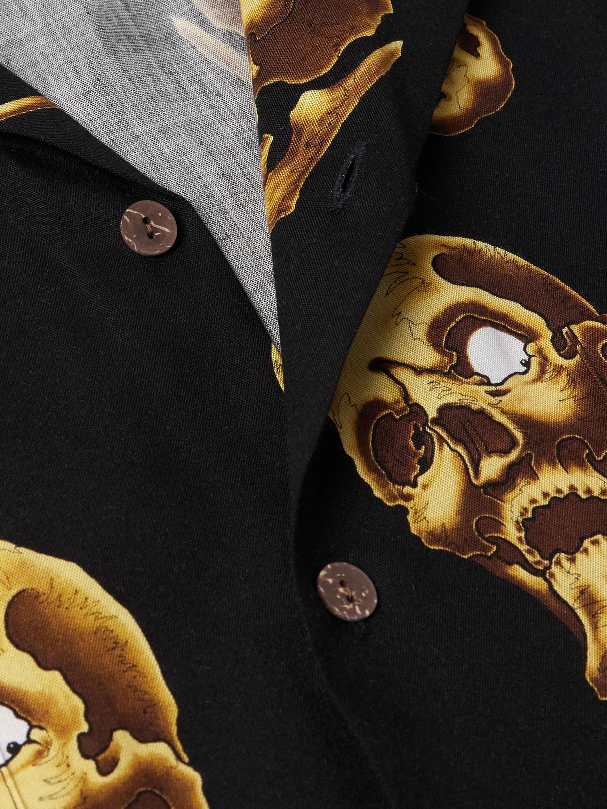 + 56 Tattoo Studio Convertible-Collar Printed TENCEL™ Lyocell Shirt view