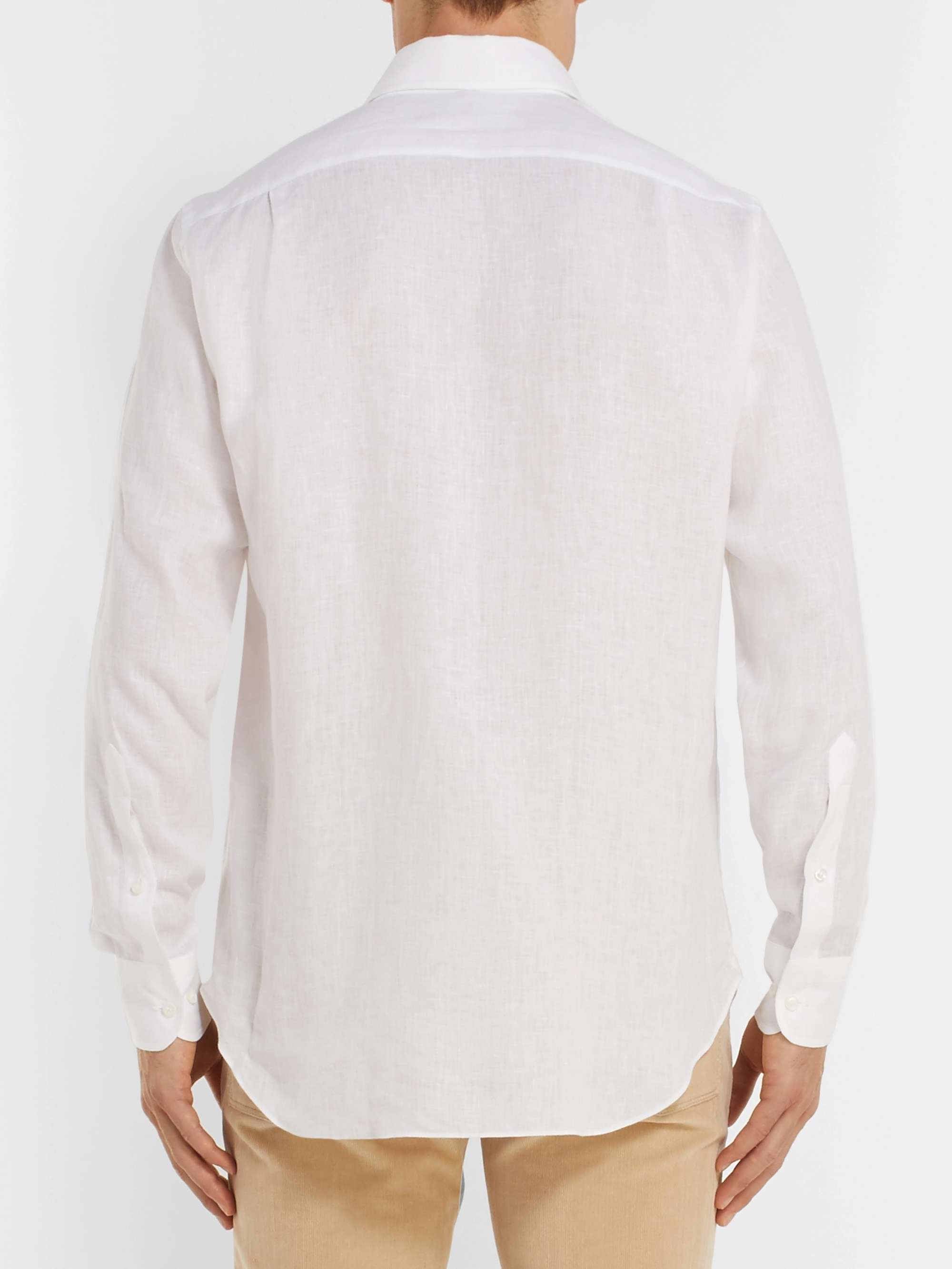 André Slub Linen Shirt view