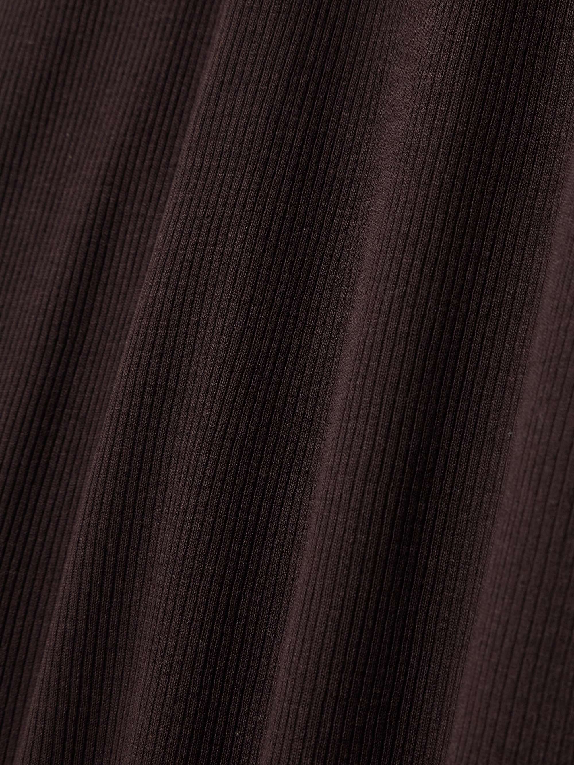 Rozzi layered ribbed jersey midi dress view
