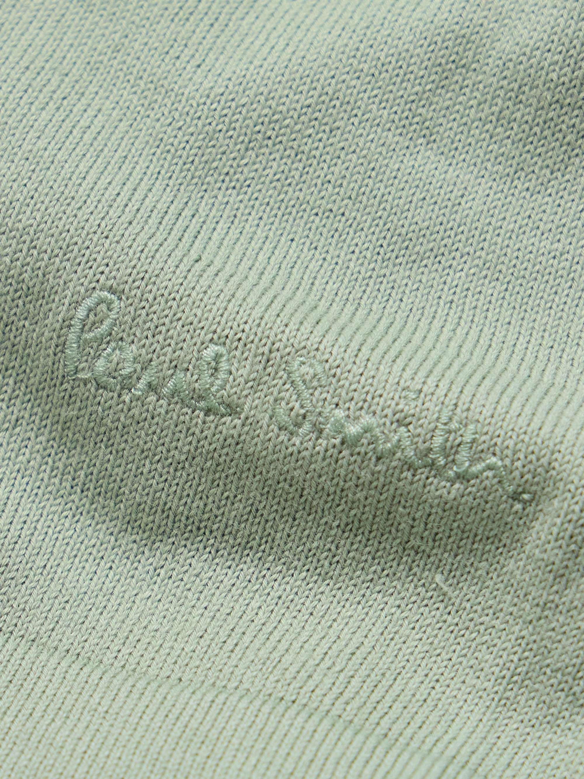 Logo-Embroidered Organic Cotton Polo Shirt view