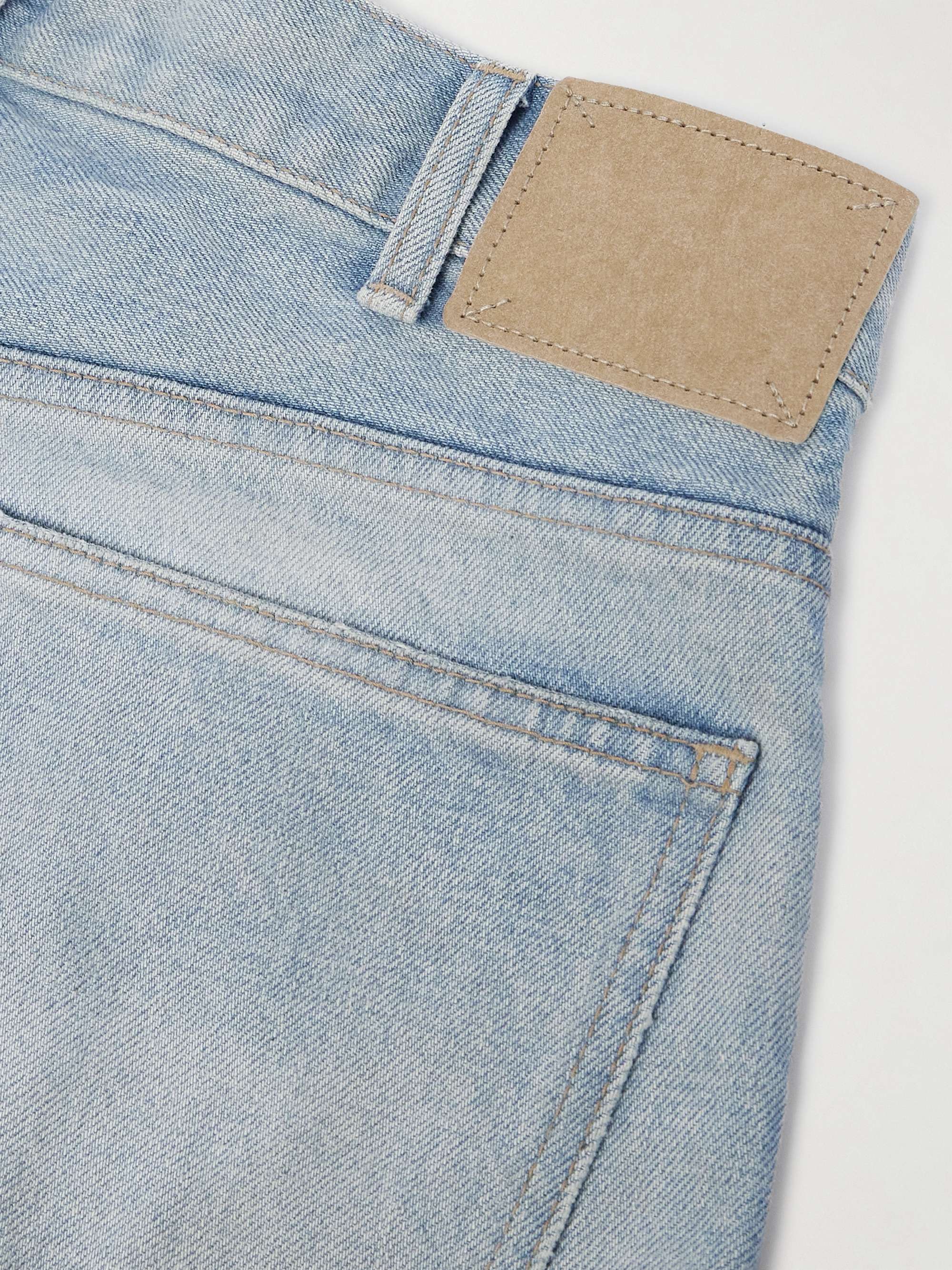 Wesley Straight-Leg Distressed Jeans view