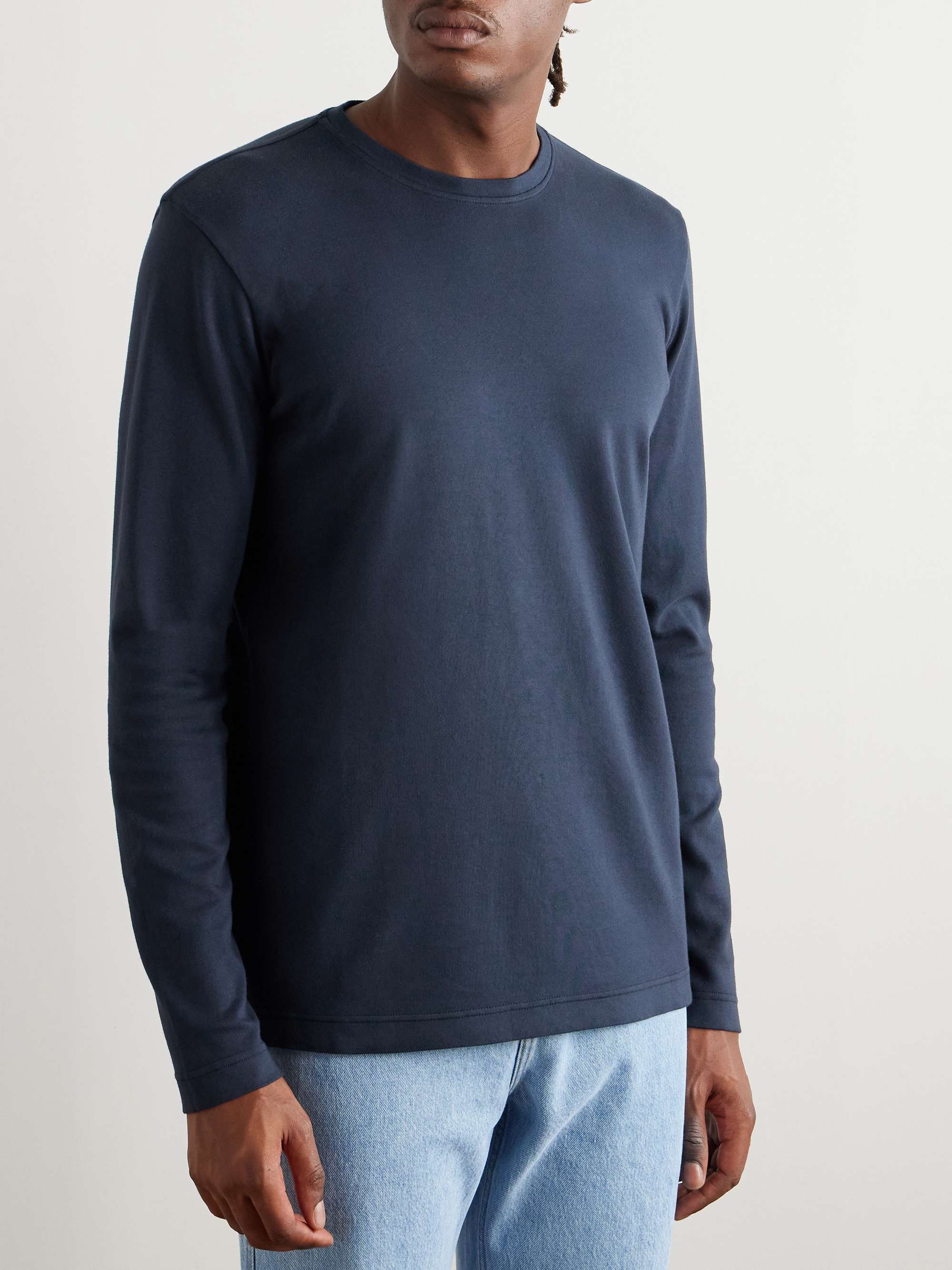 Zanone Slim-Fit Pima Cotton-Jersey T-Shirt view