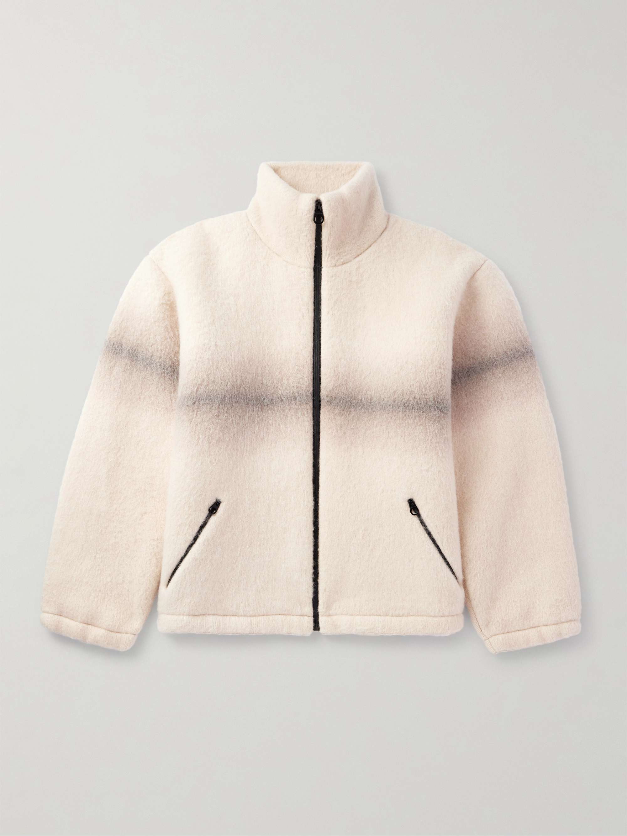 Dégradé Cashmere Bomber Jacket view