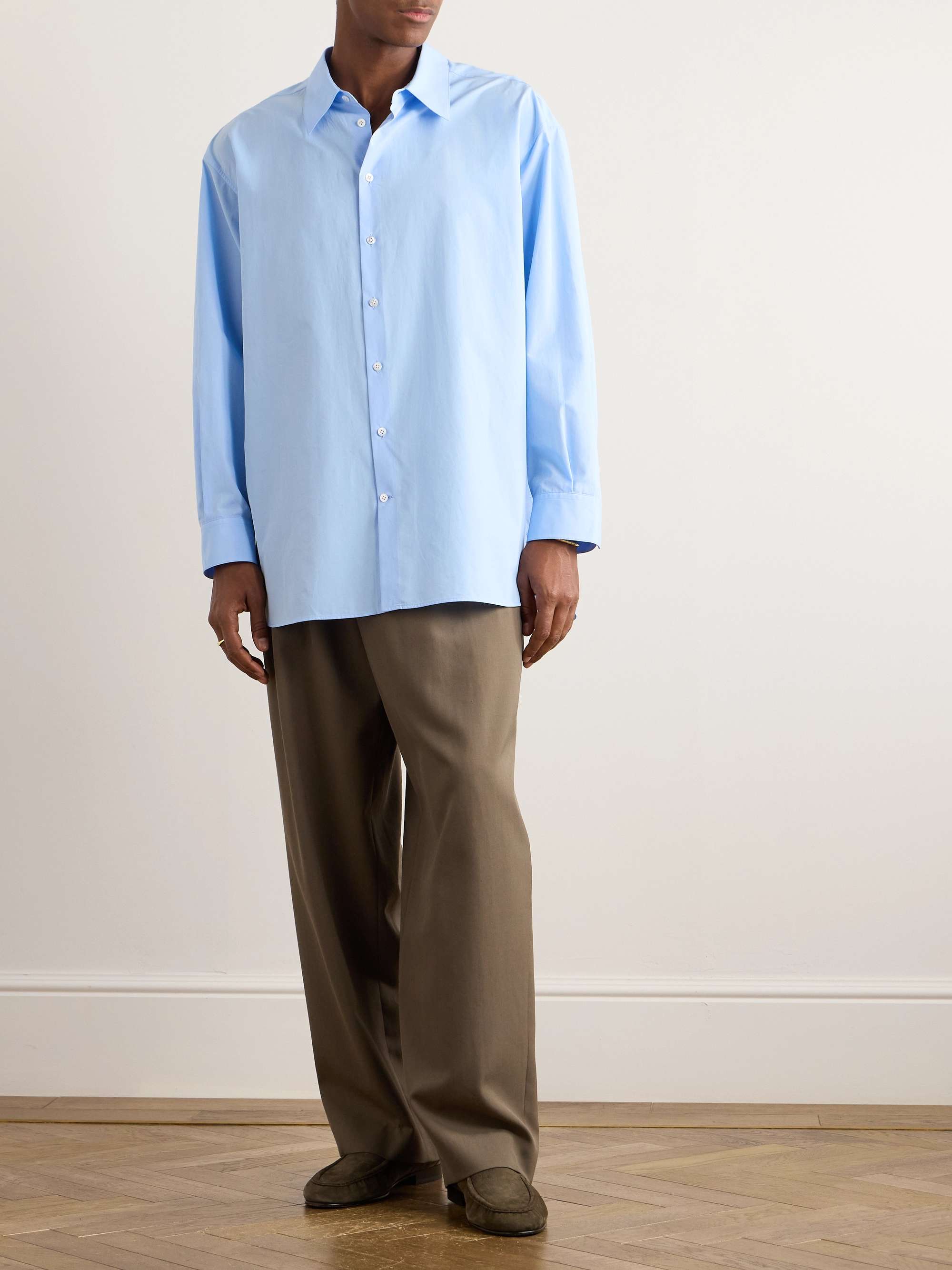 Lukre Cotton-Poplin Shirt view