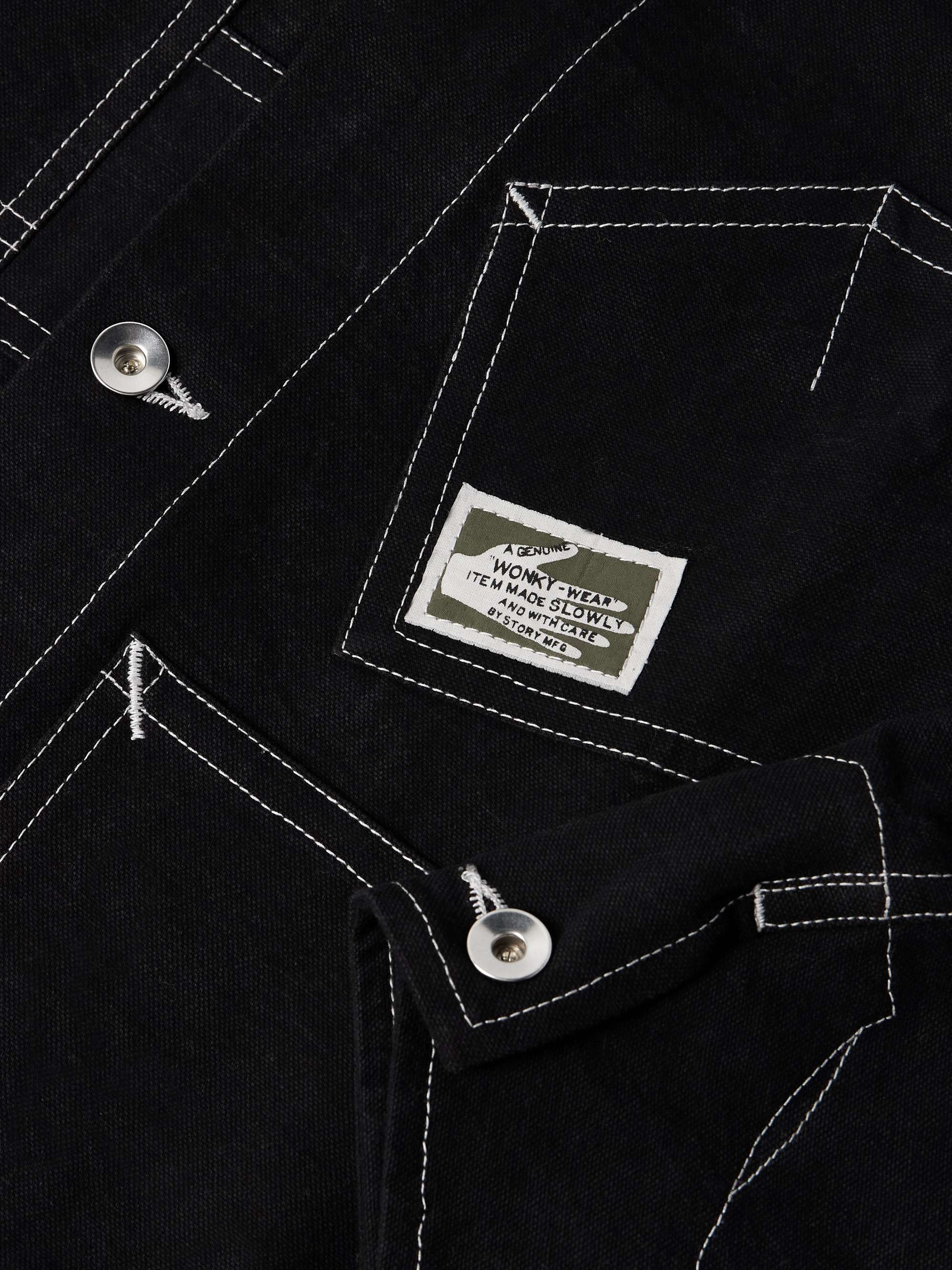 Wonky-Wear Station Organic Cotton-Canvas Jacket view
