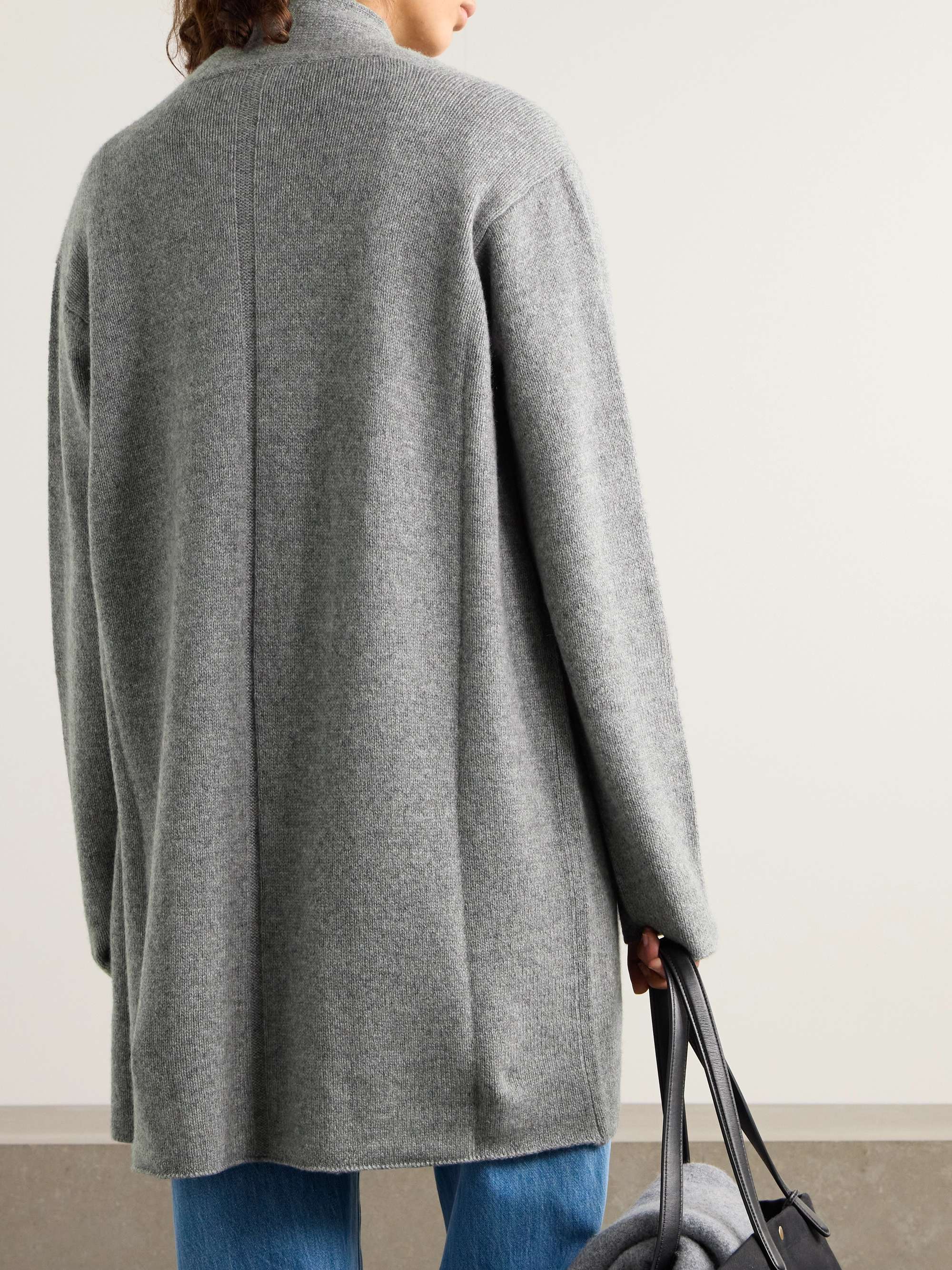 Essentials Fulham cashmere cardigan view