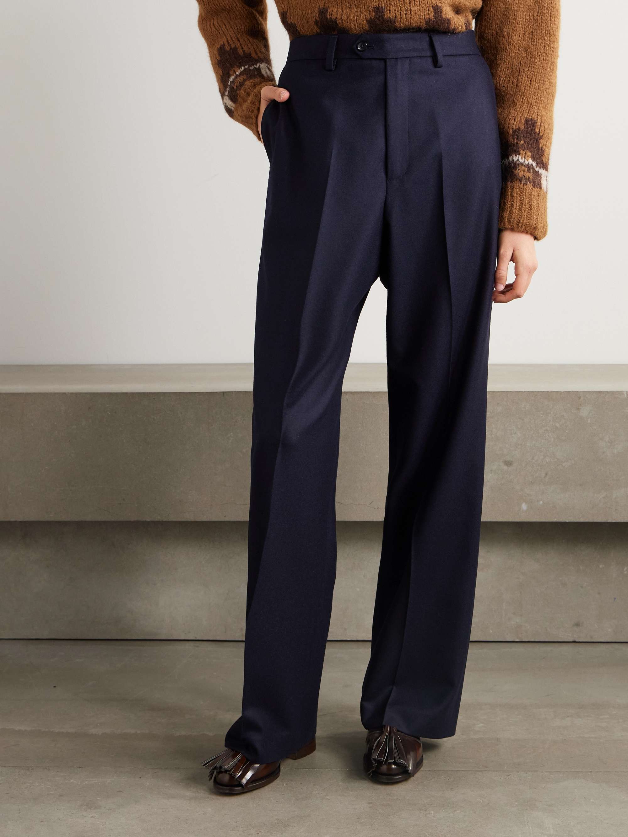 Wool pants view