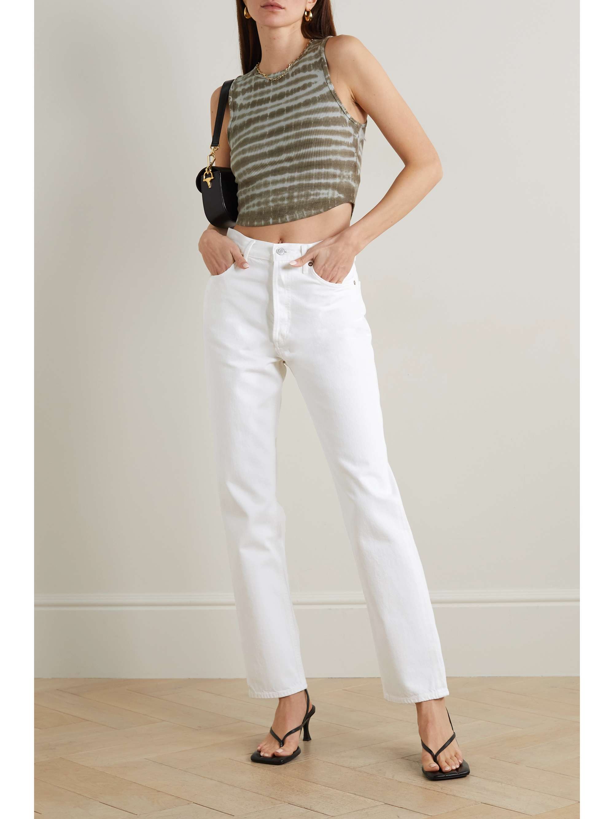 + NET SUSTAIN '90s Pinch Waist high-rise straight-leg organic jeans view