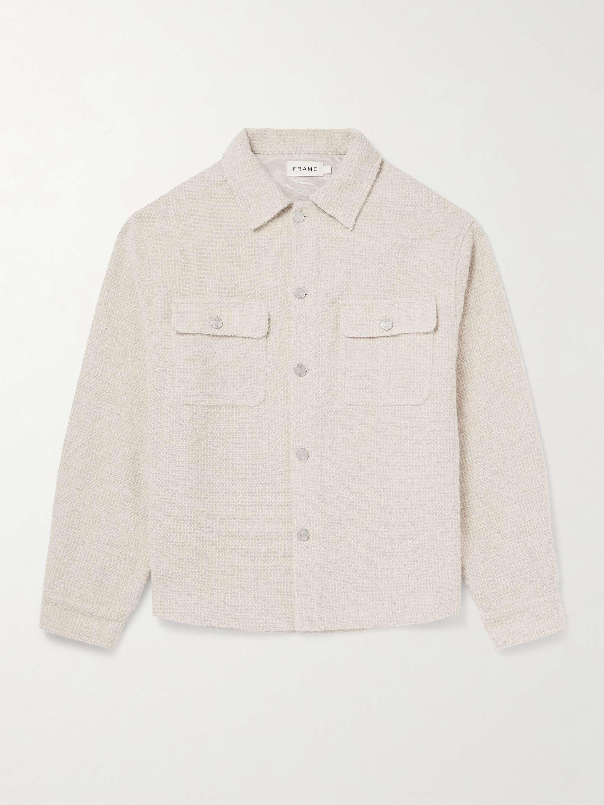 Tweed Overshirt view