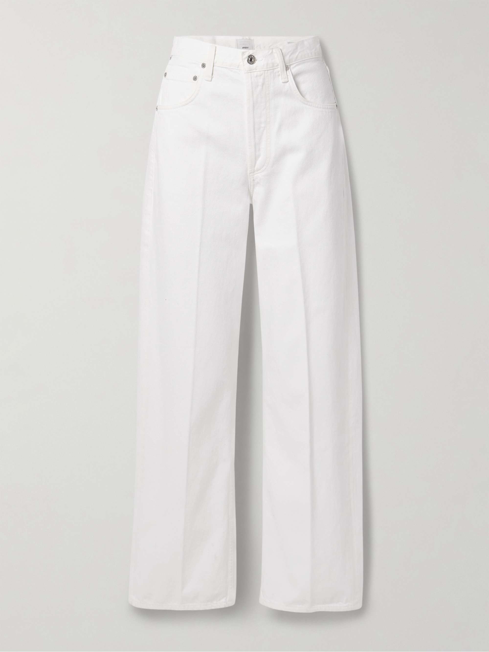 + Argent Ayla Baggy high-rise wide-leg jeans view
