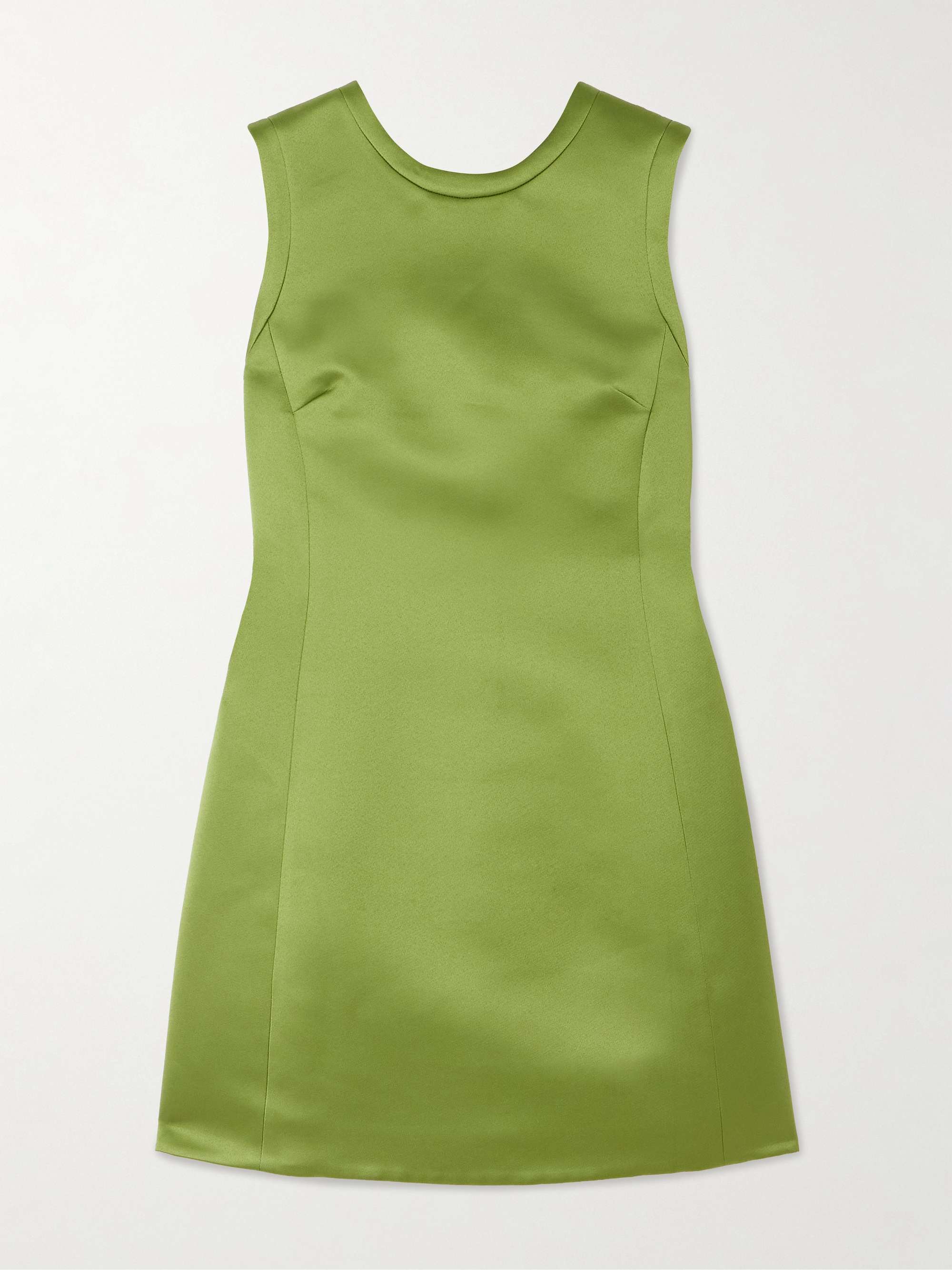 Emmy duchesse-satin mini dress view