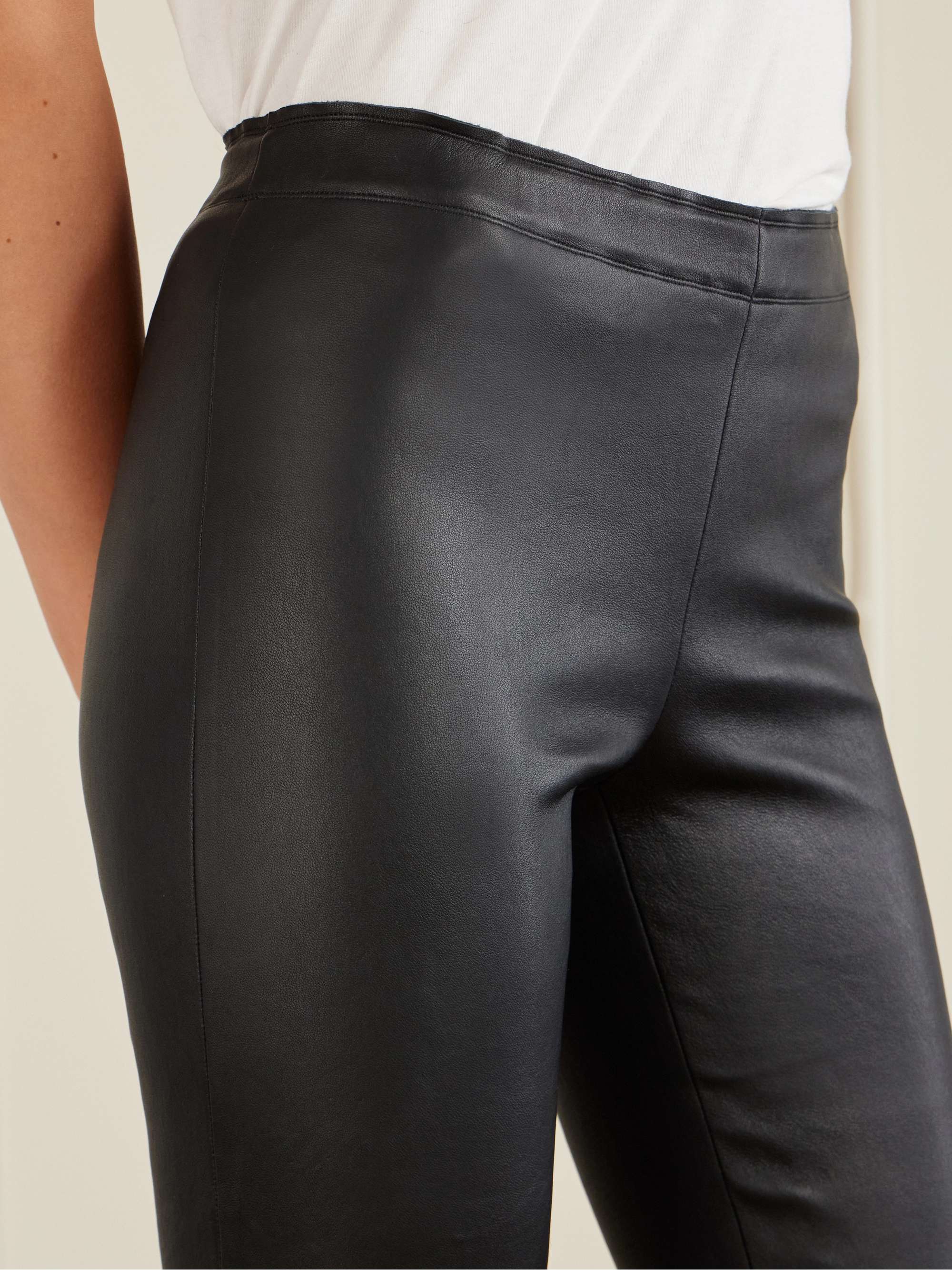 Carolyn leather leggings view