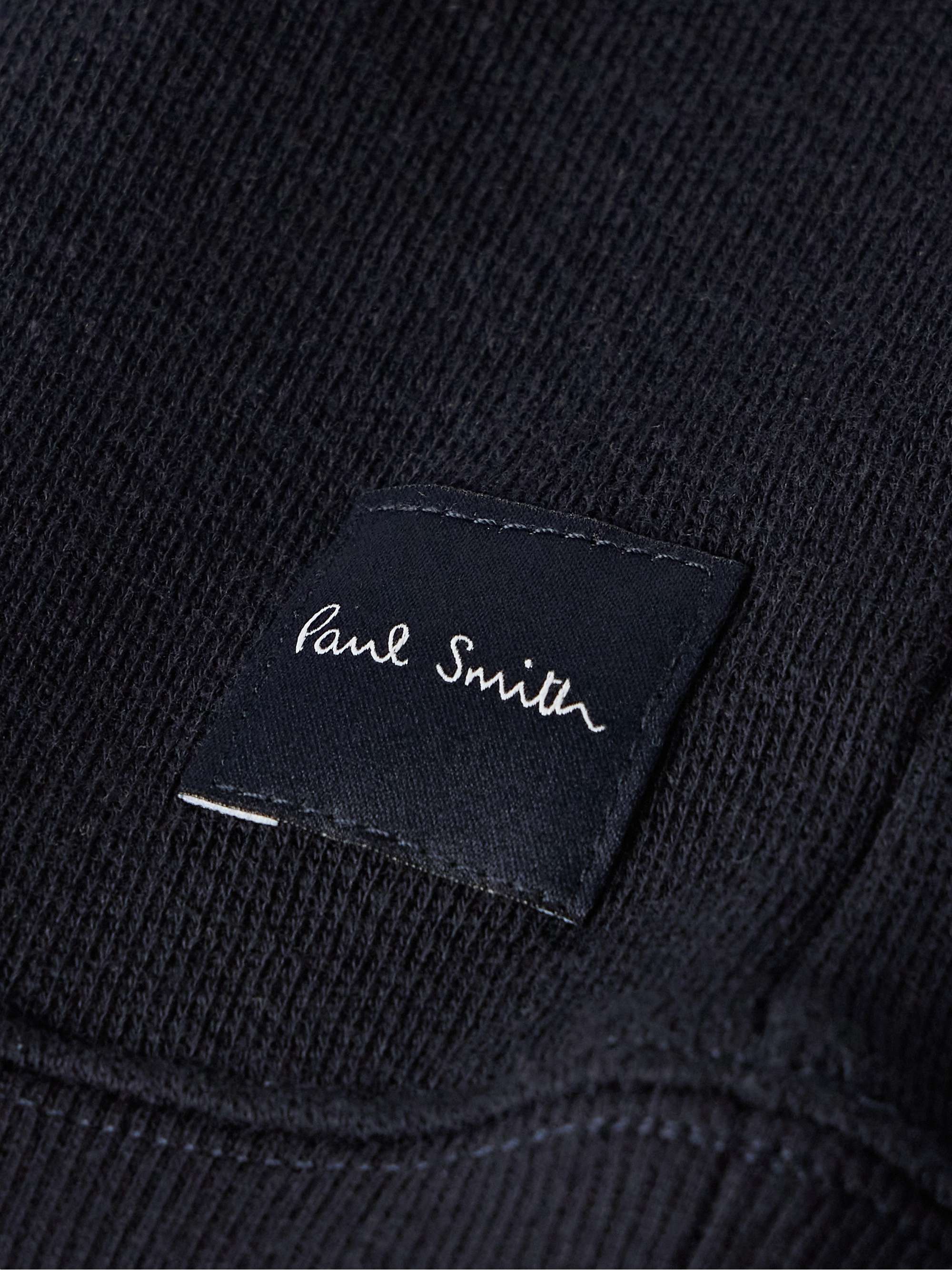 Striped Appliquéd Cotton-Jersey Sweatshirt view