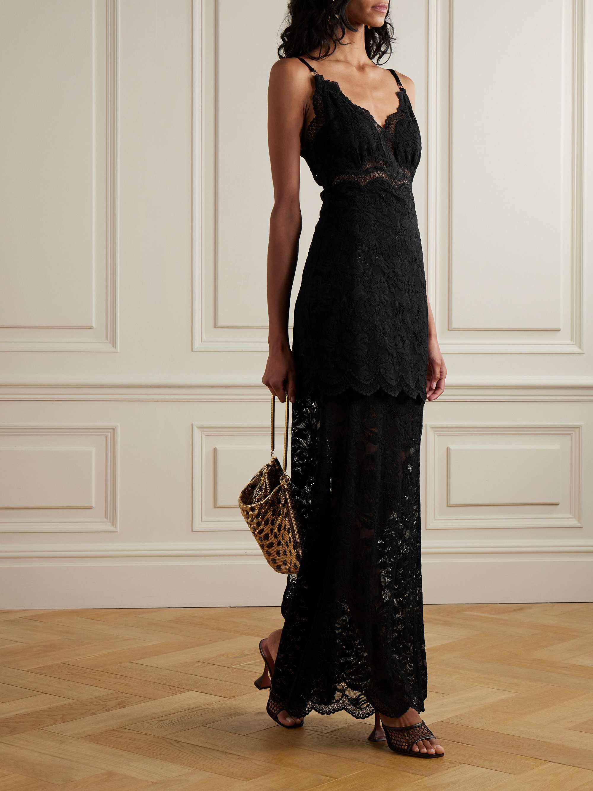 Guipure lace maxi dress view