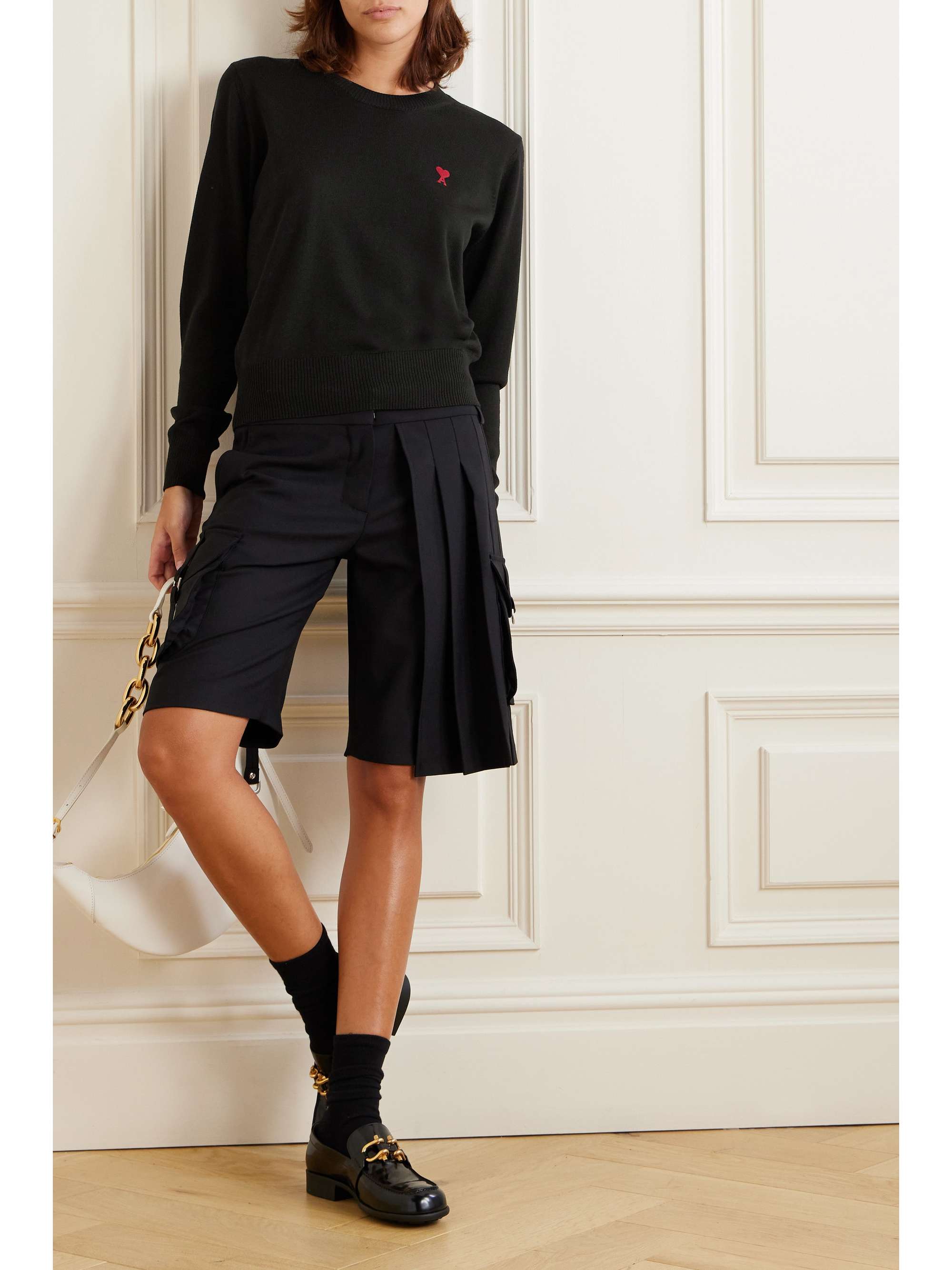 + NET SUSTAIN ADC embroidered merino wool sweater view