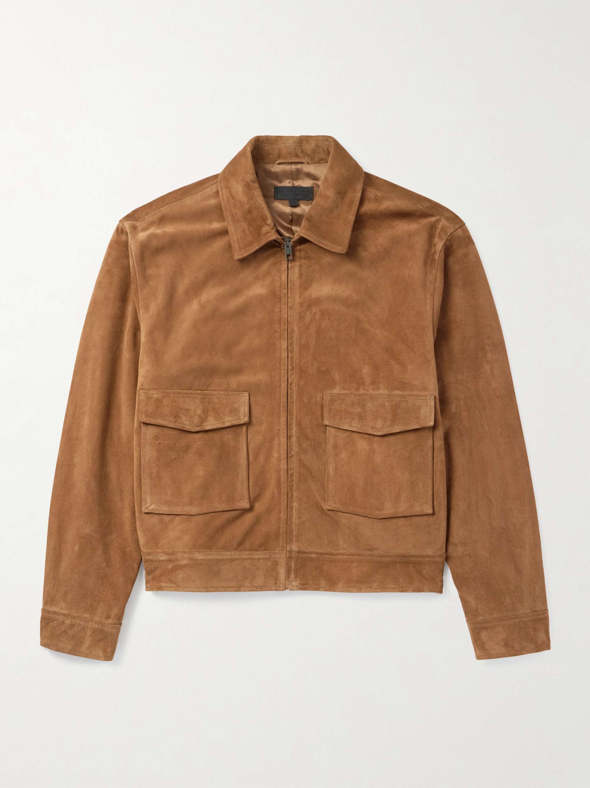 Majorca Suede Trucker Jacket view
