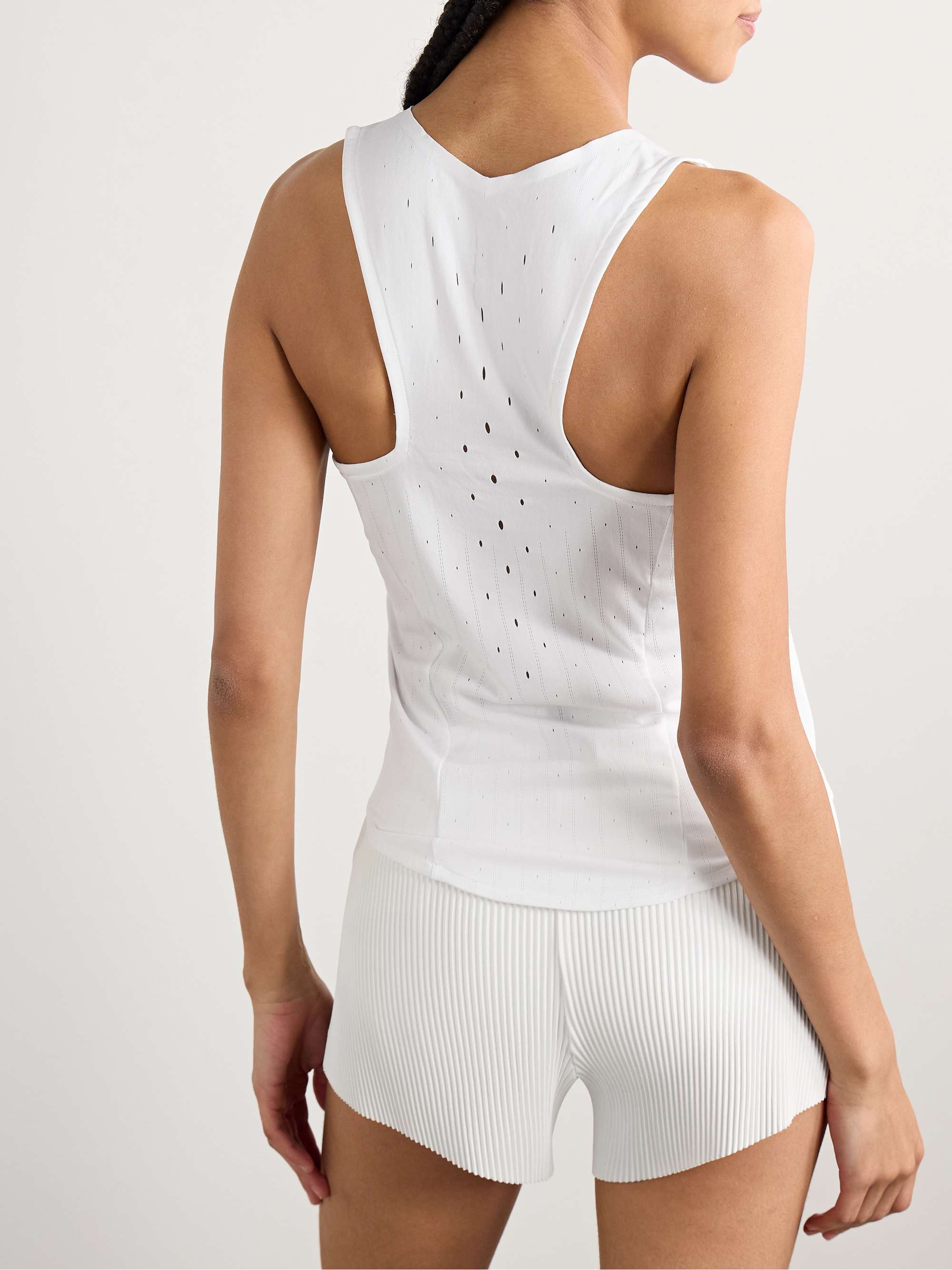 AeroSwift perforated Dri-FIT ADV tank view
