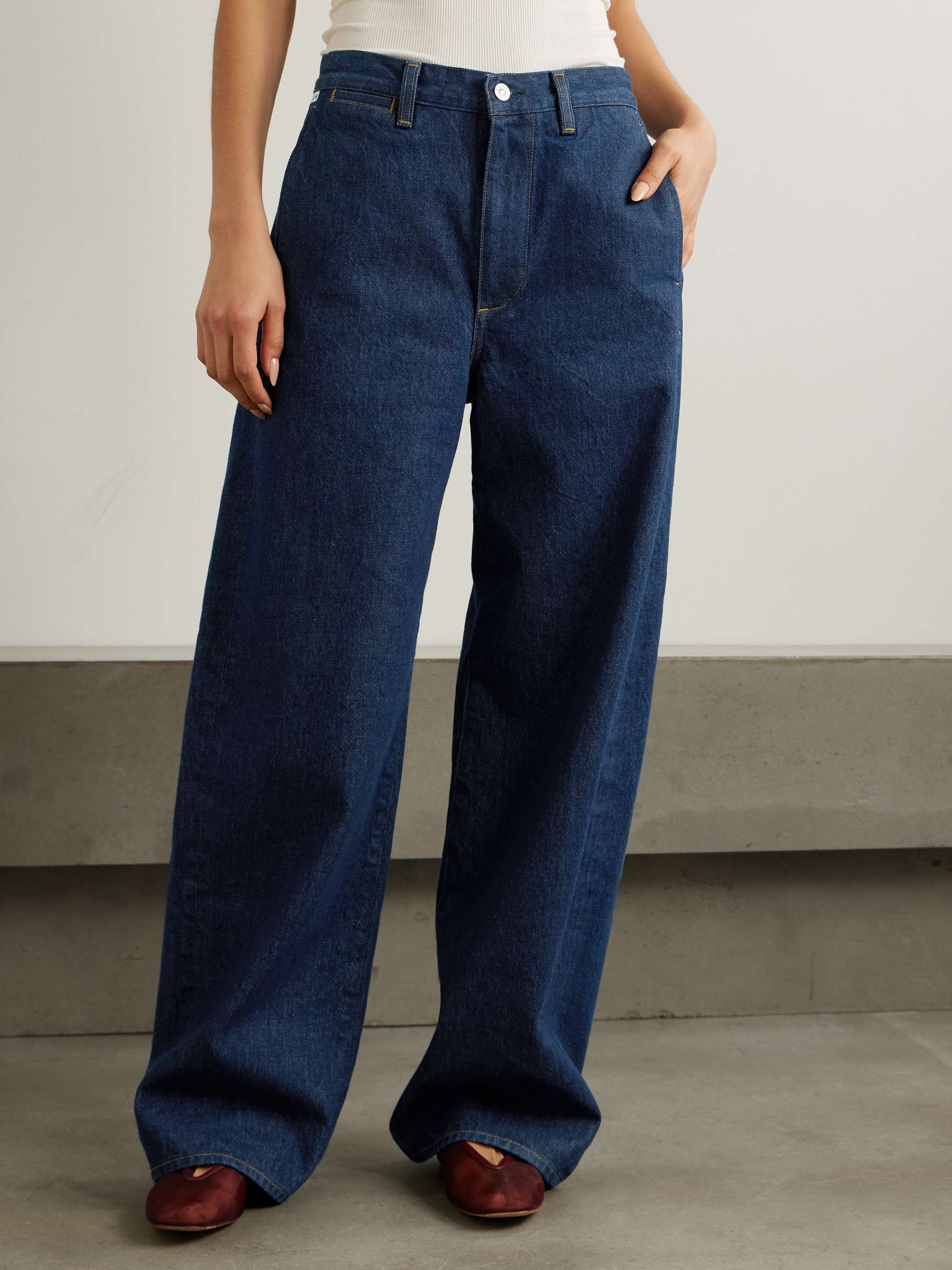 Ayla Polish high-rise wide-leg jeans view