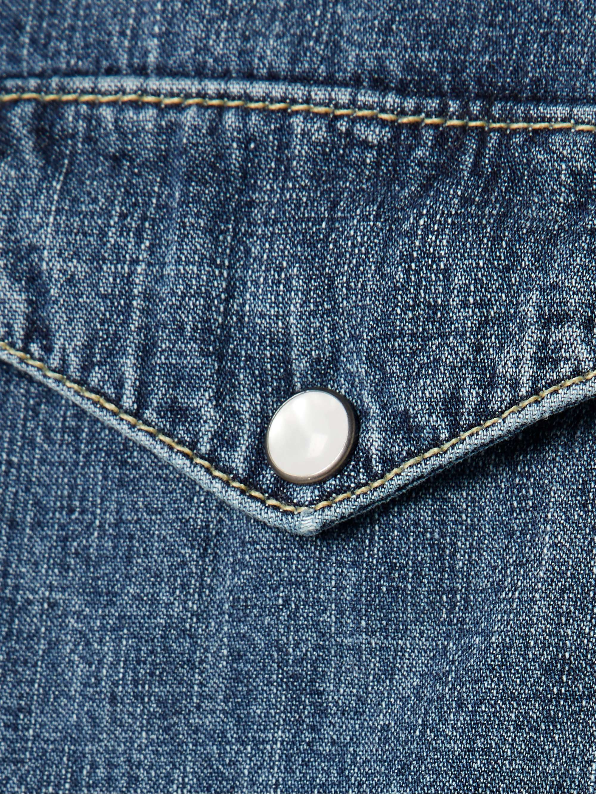 Lyra scarf-detailed shearling jacket view