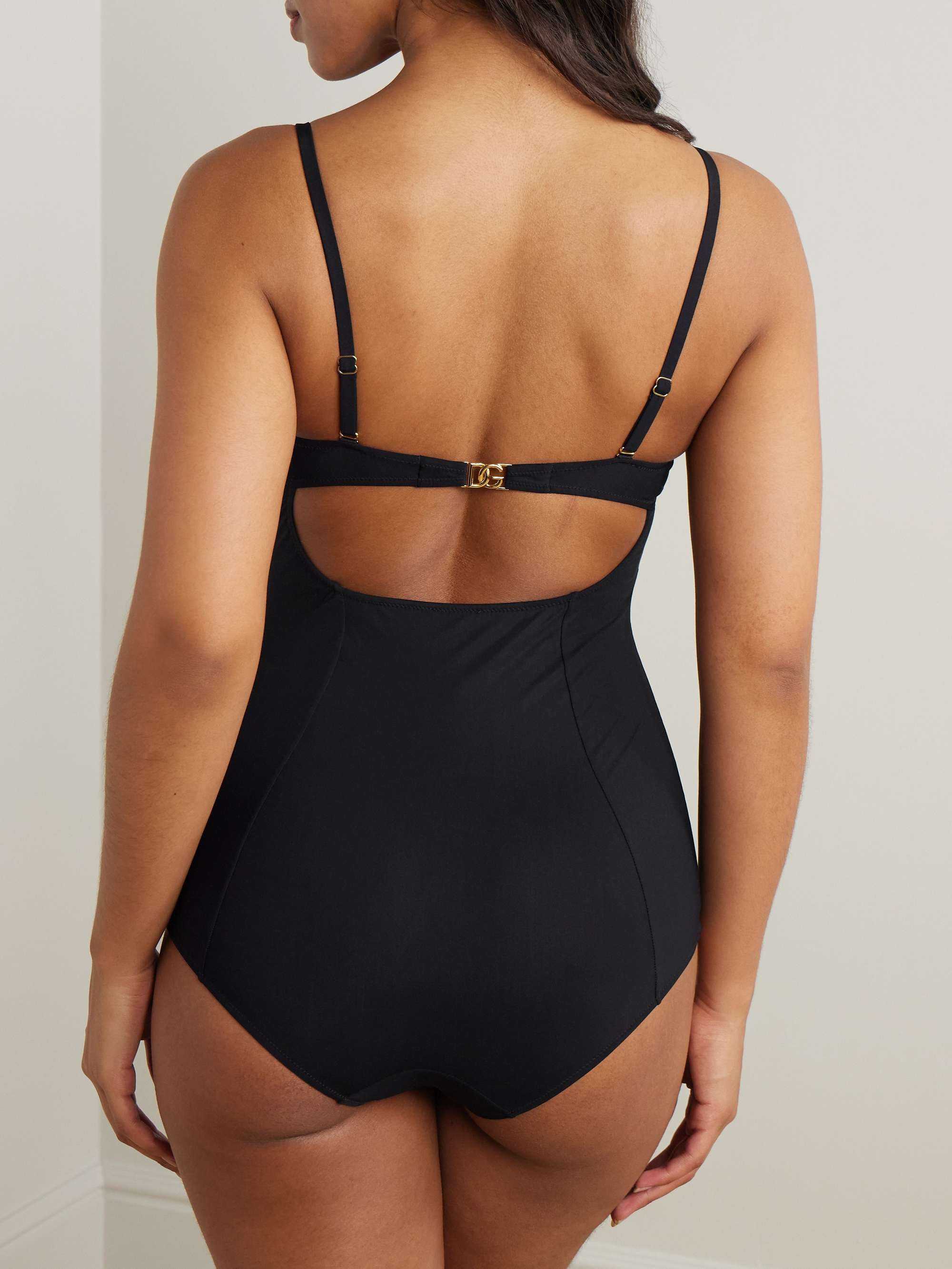 Cutout underwired swimsuit view