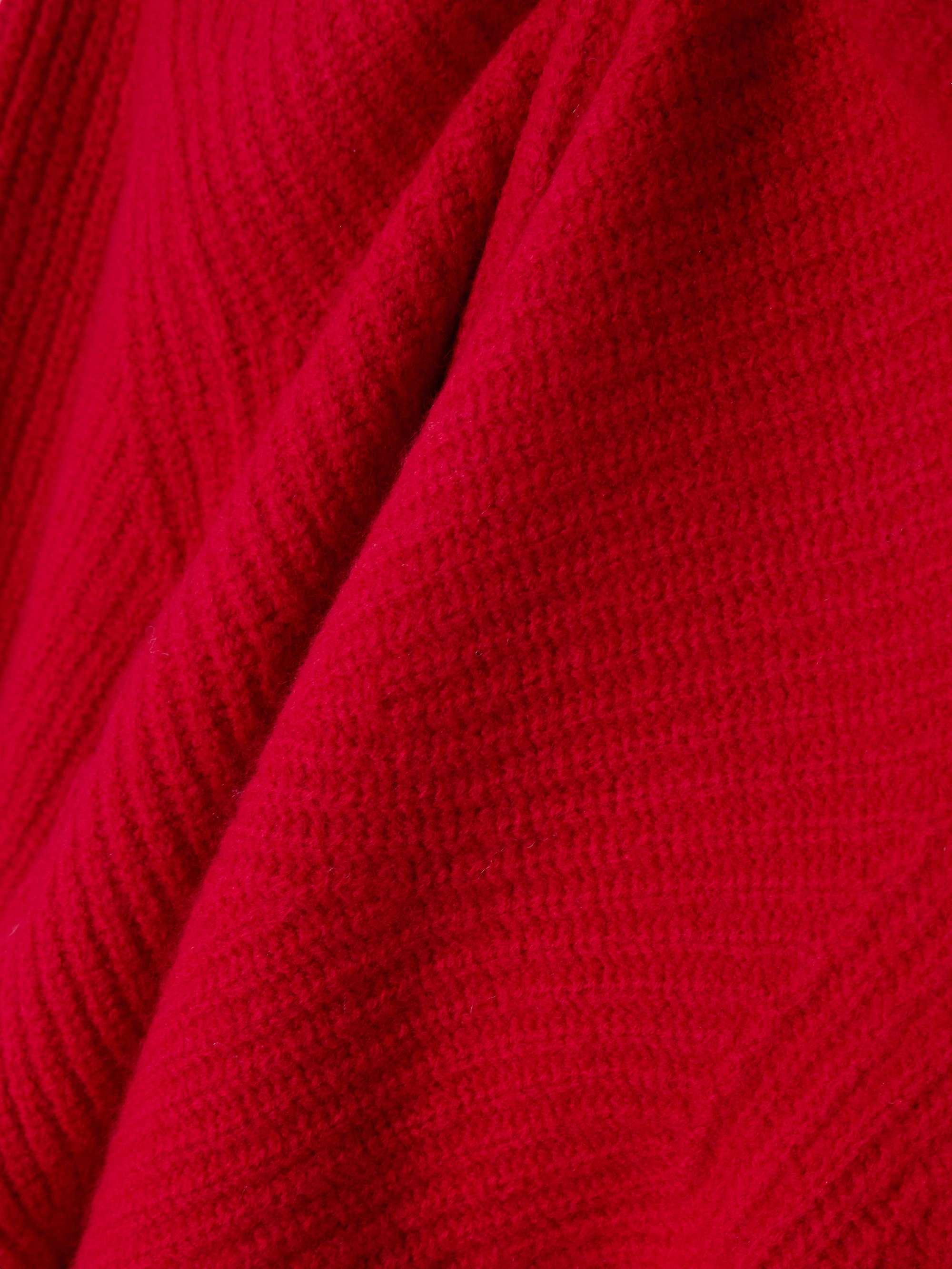 Nolly embellished ribbed-knit merino wool sweater view