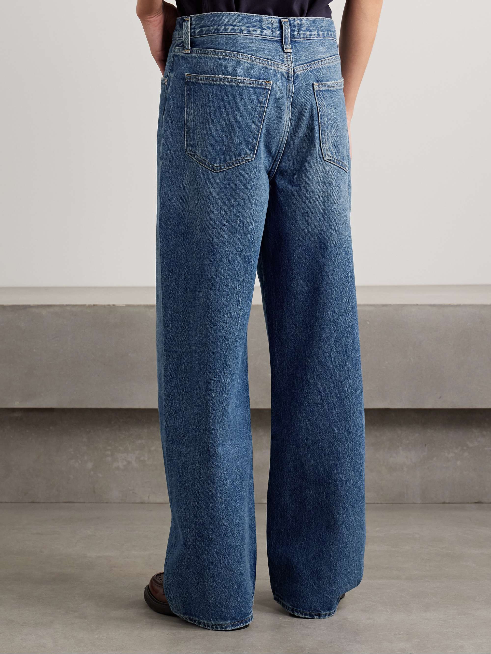 Low Slung Baggy boyfriend jeans view