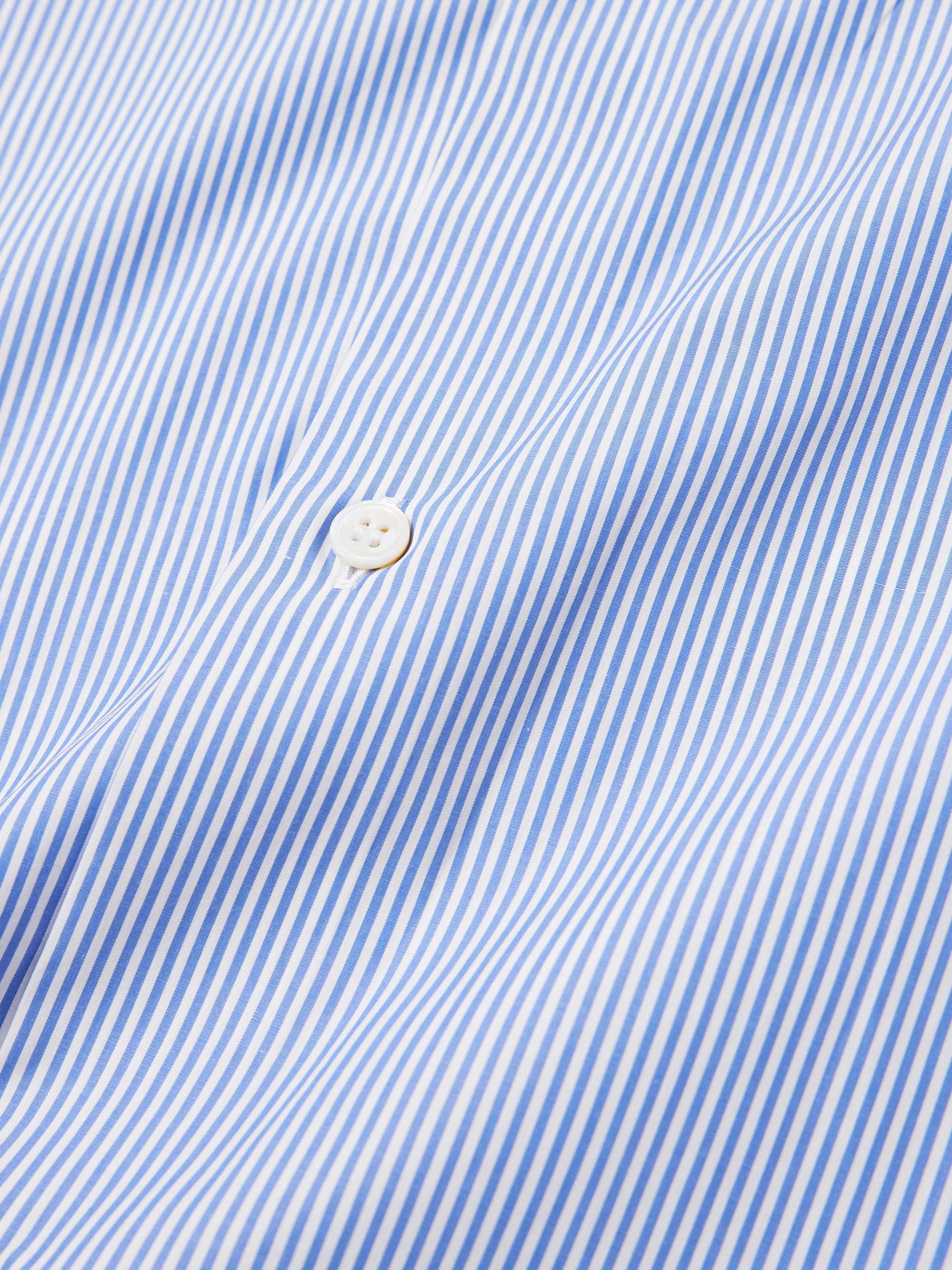 Sorono Striped Cotton-Poplin Shirt view
