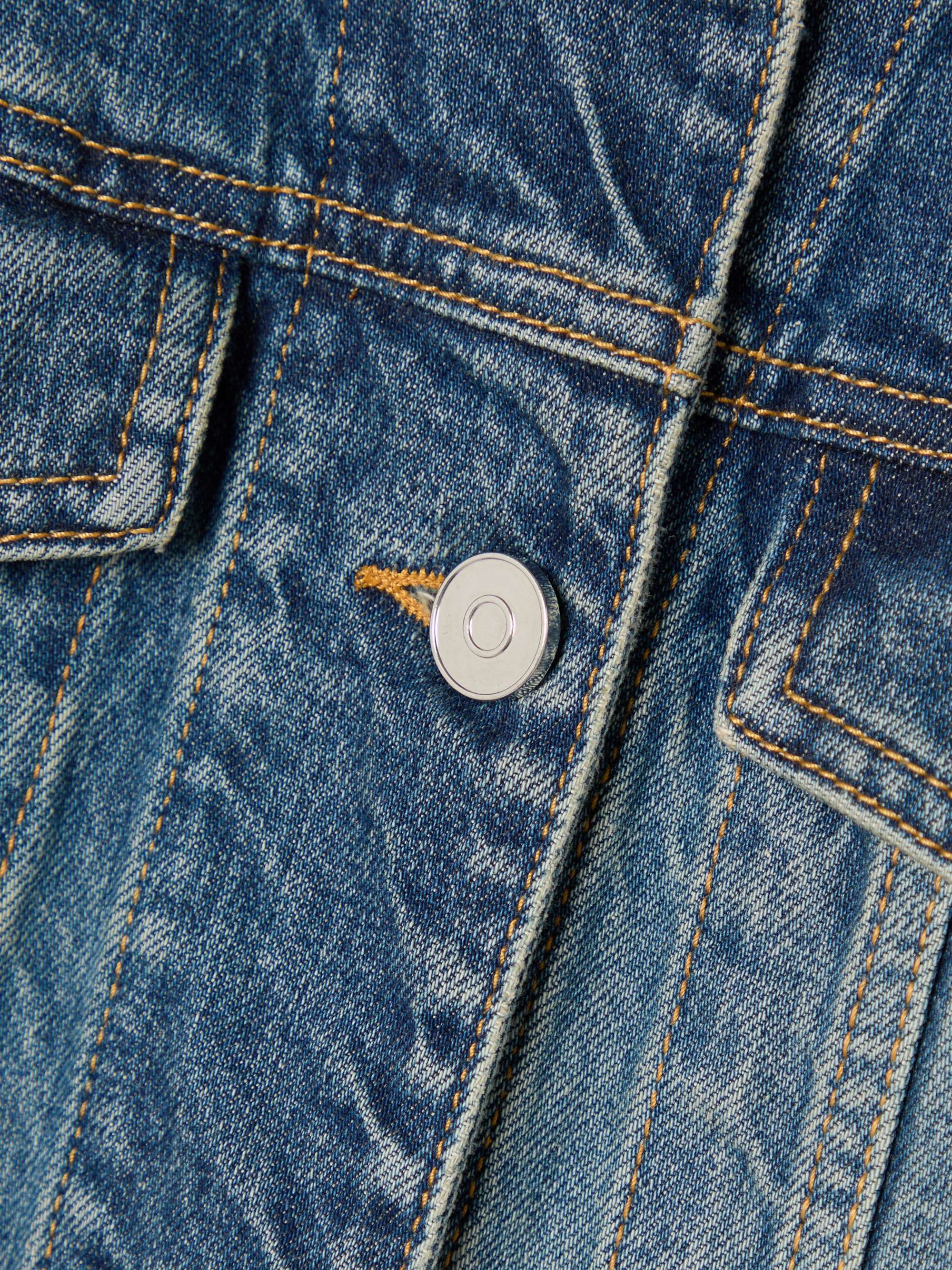 Denim vest view