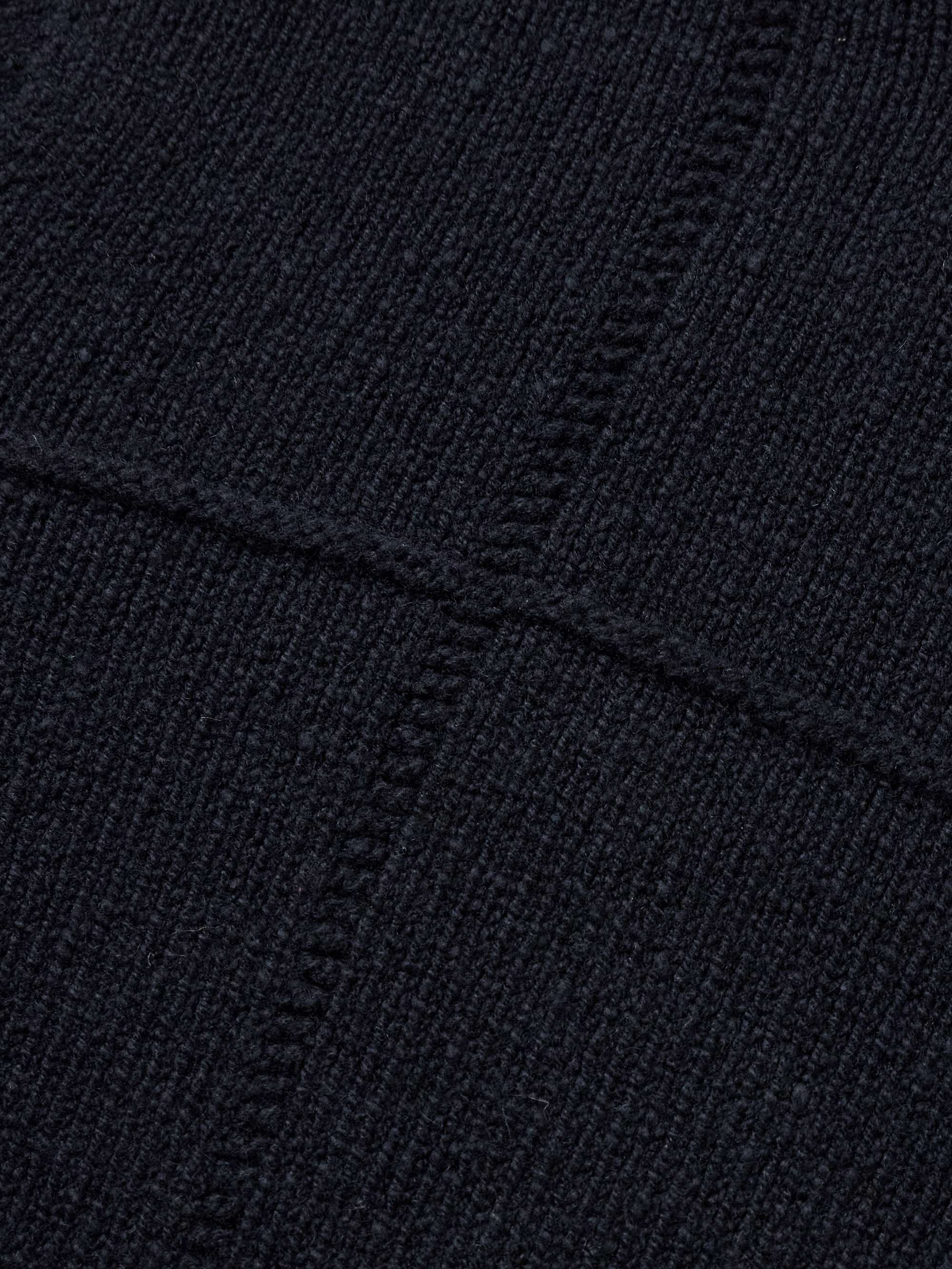 Merino Wool and Cashmere-Blend Hoodie view