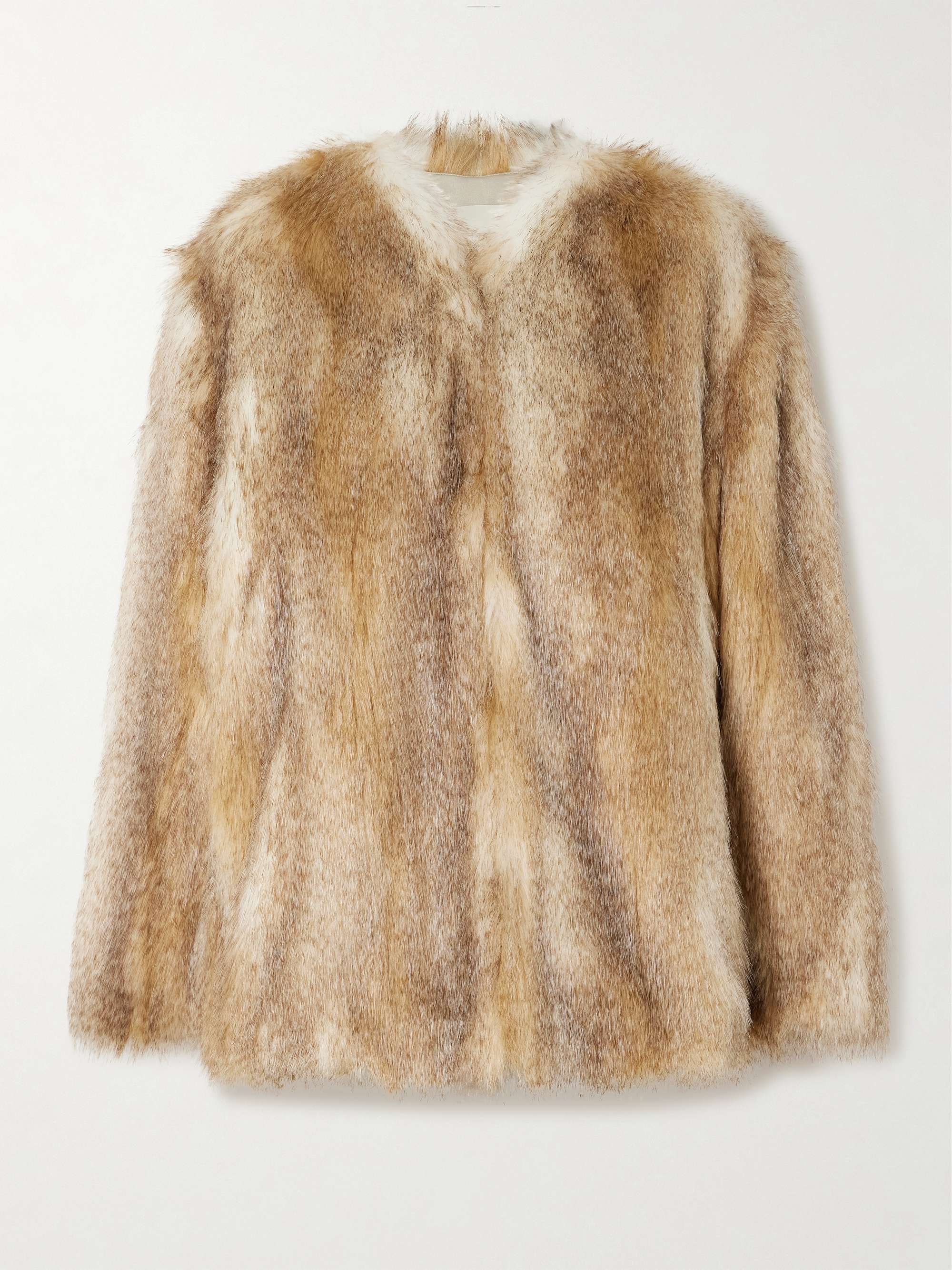 Aglae plush coat view