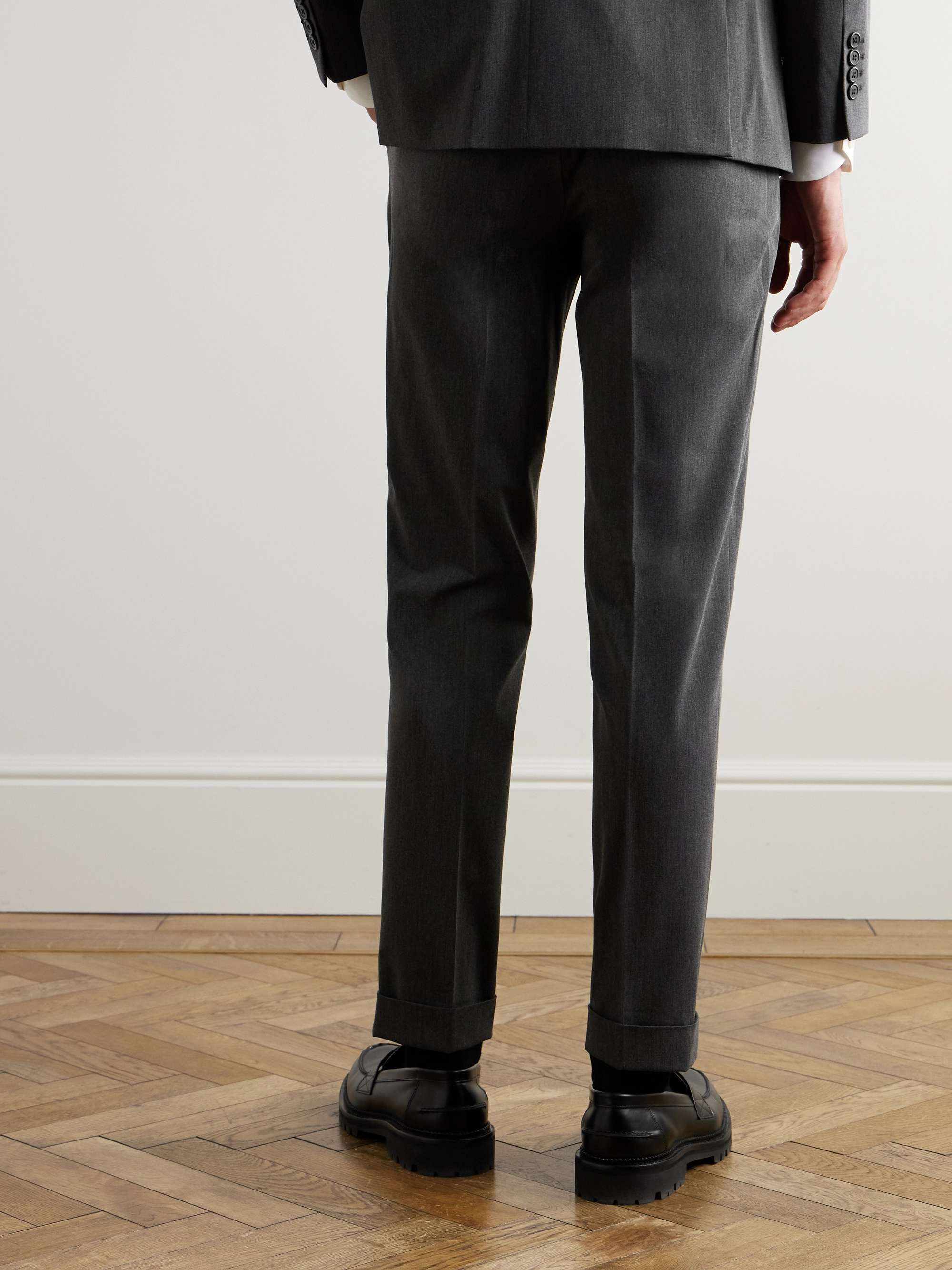 Chester Tapered Twill Suit Trousers view