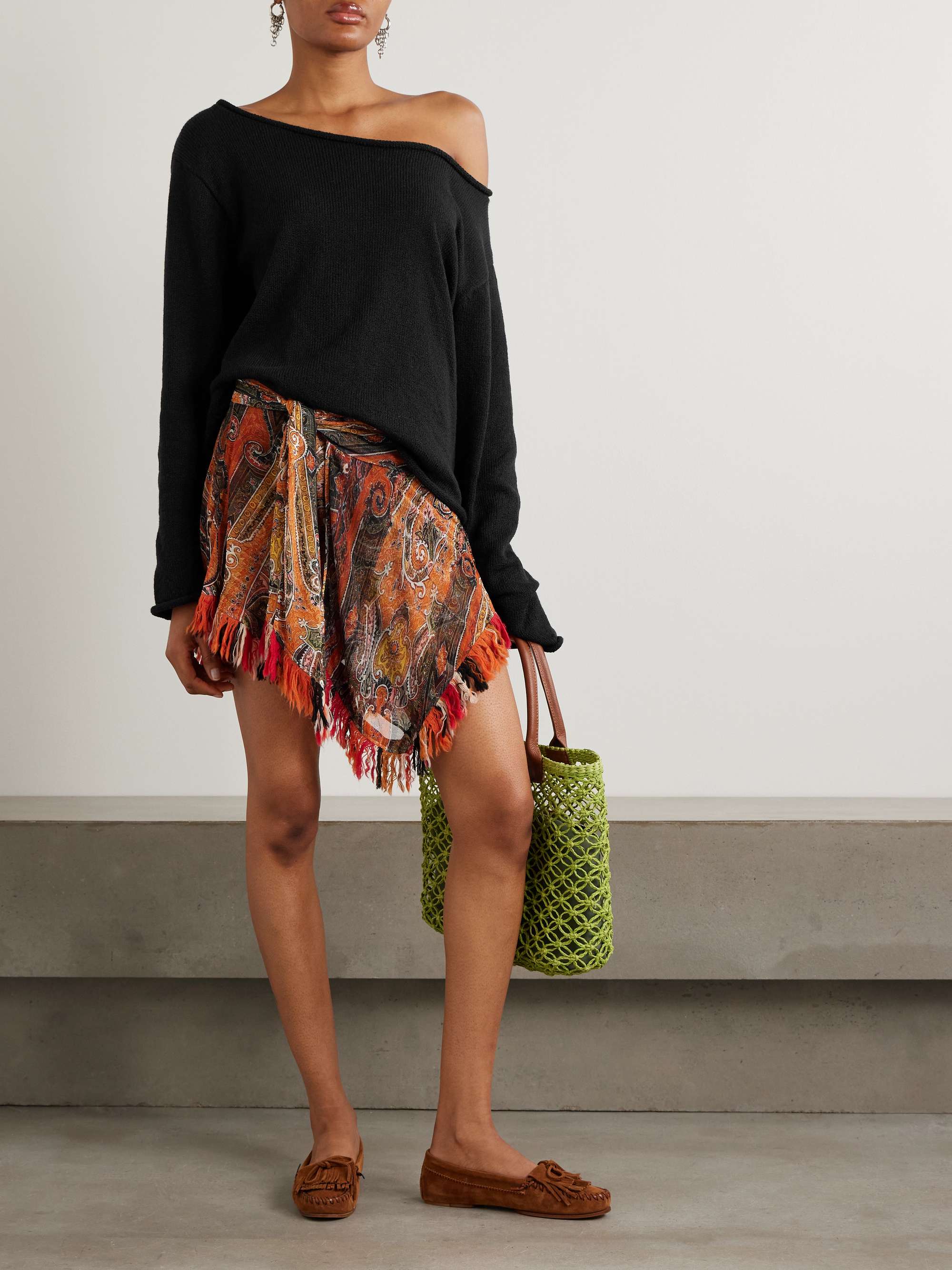 Nora Lite oversized cotton sweater view