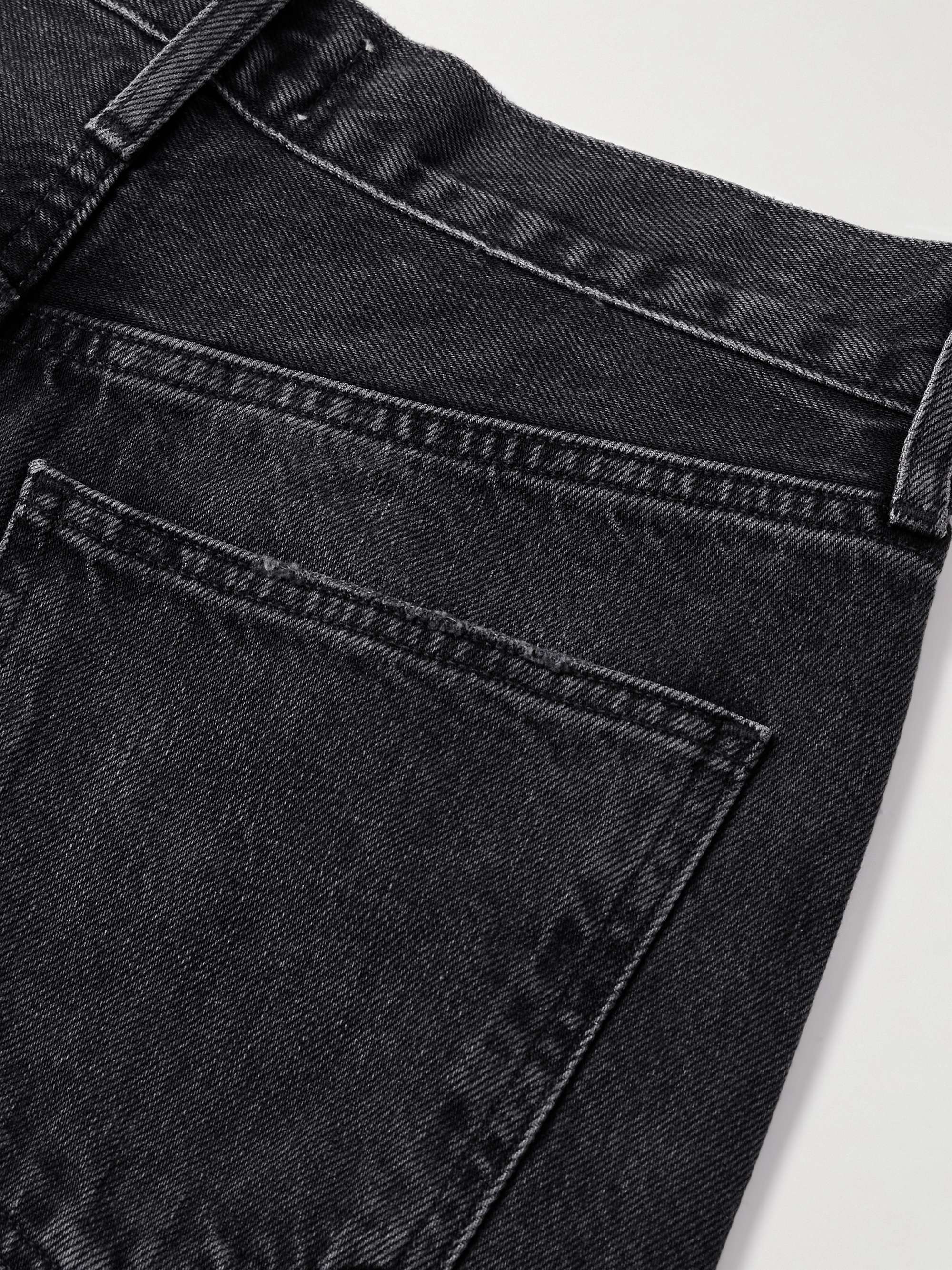 Dame high-rise wide-leg organic jeans view
