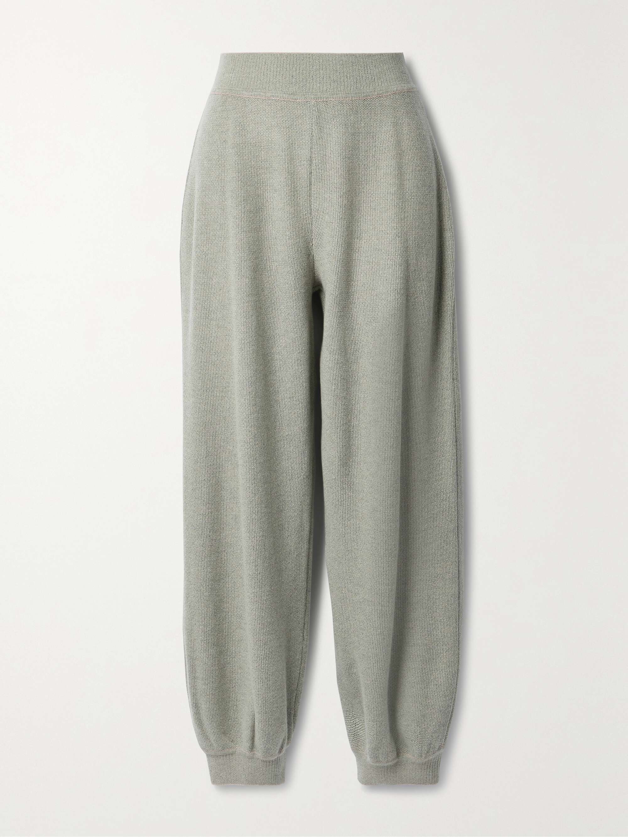 Cashmere track pants view