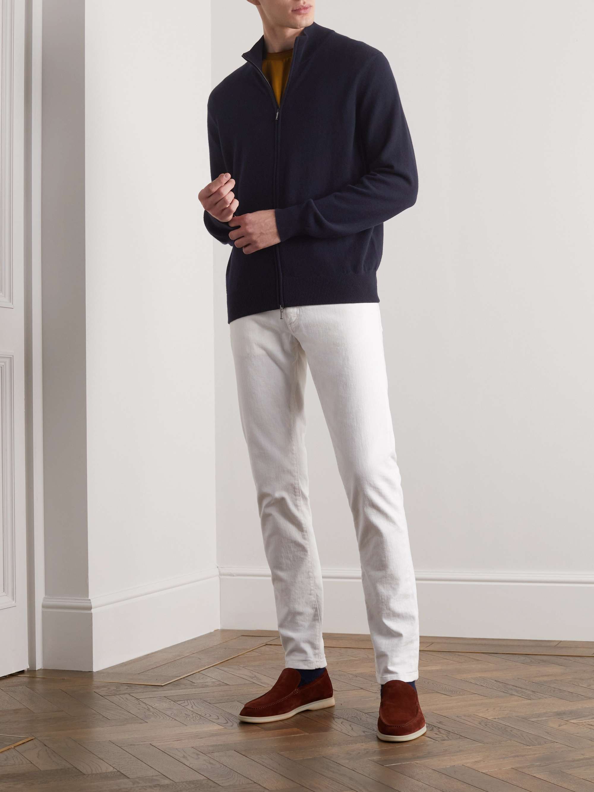 Baby Cashmere Zip-Up Sweater view