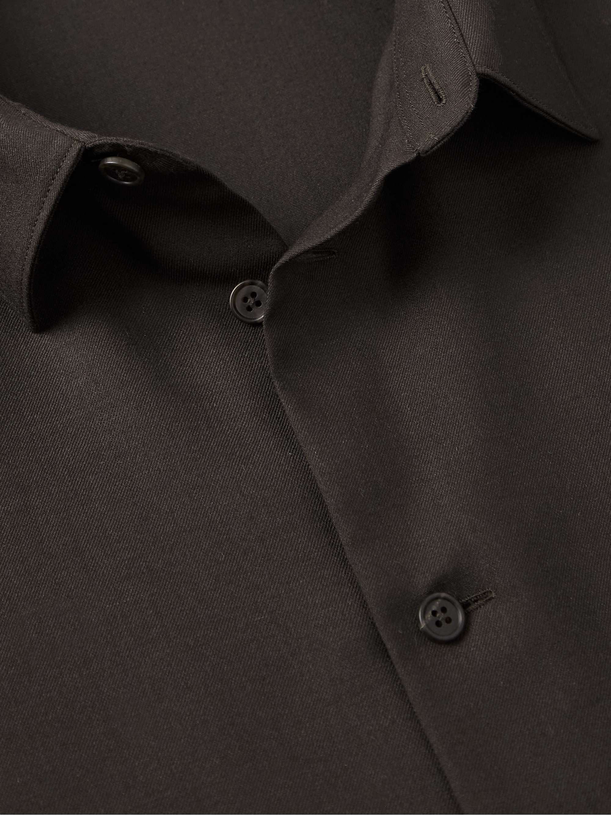 Giorgio Cashmere-Twill Shirt view