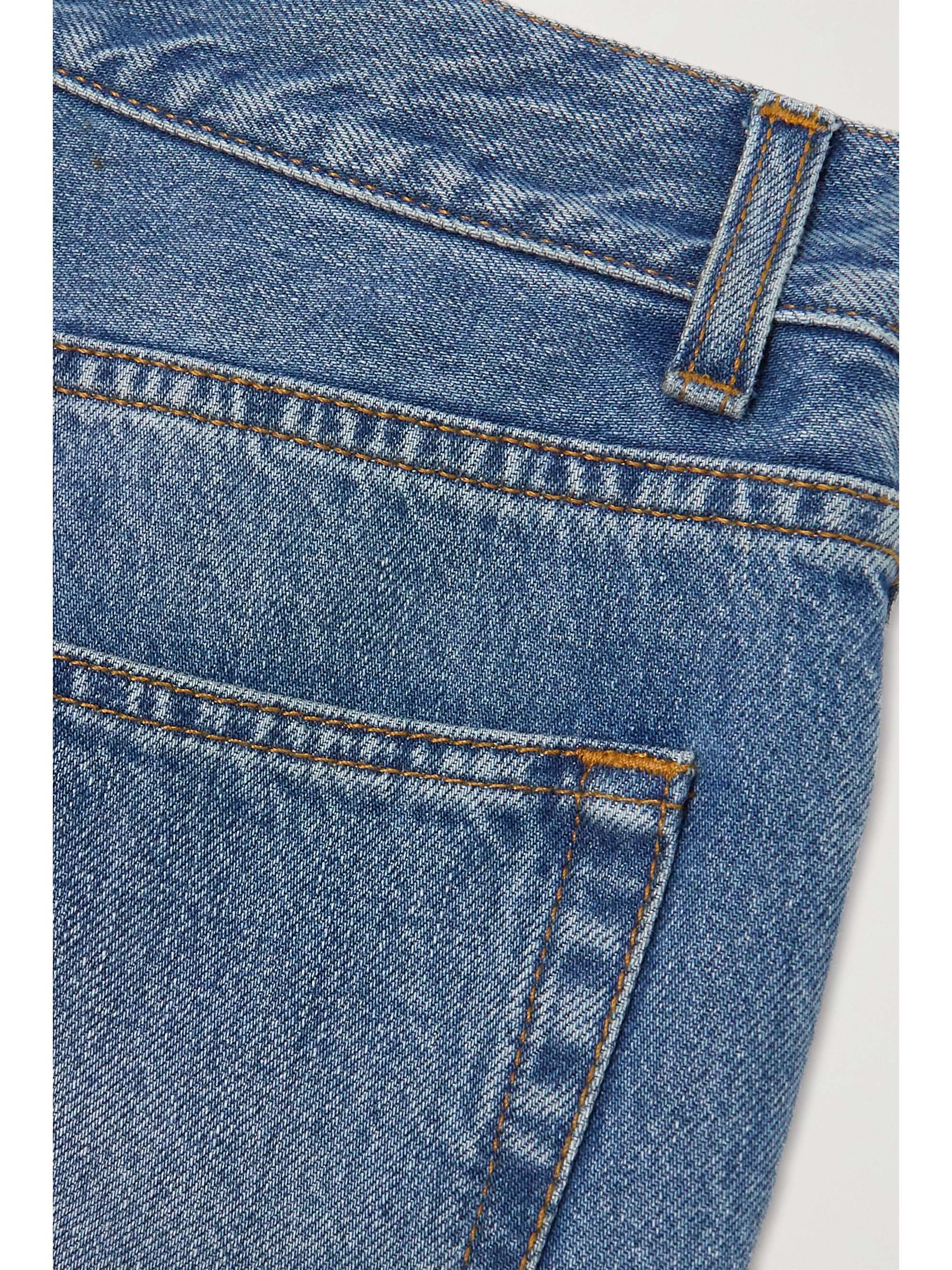 Lesley mid-rise straight-leg jeans view