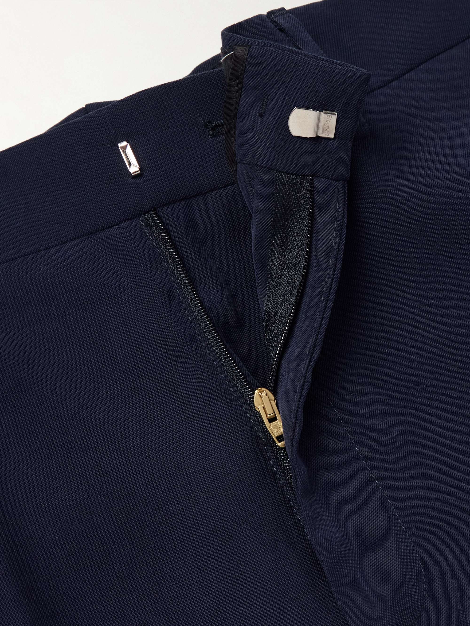 Wide-leg Twill Trousers view
