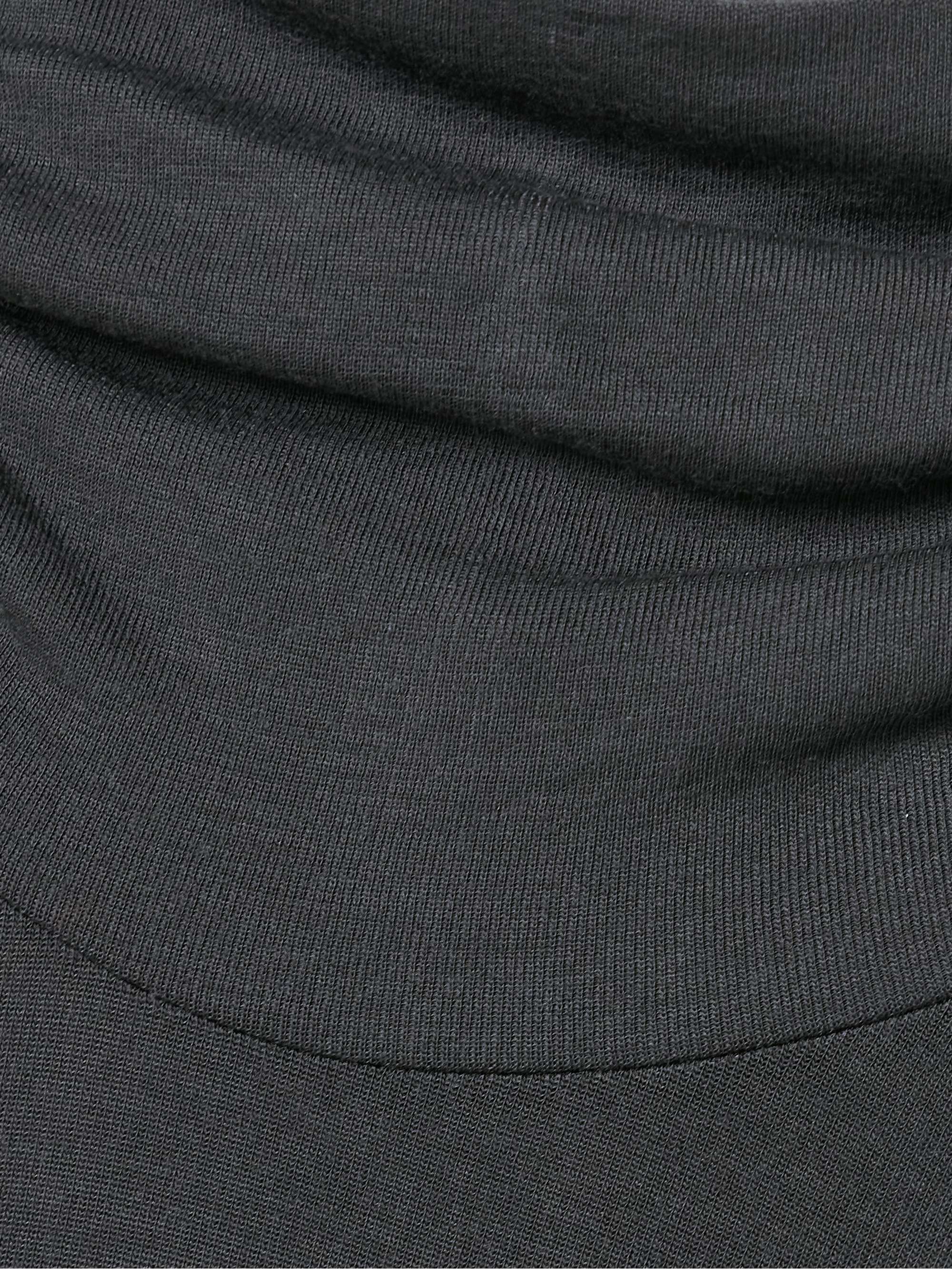 Pascale stretch-Lyocell turtleneck top view