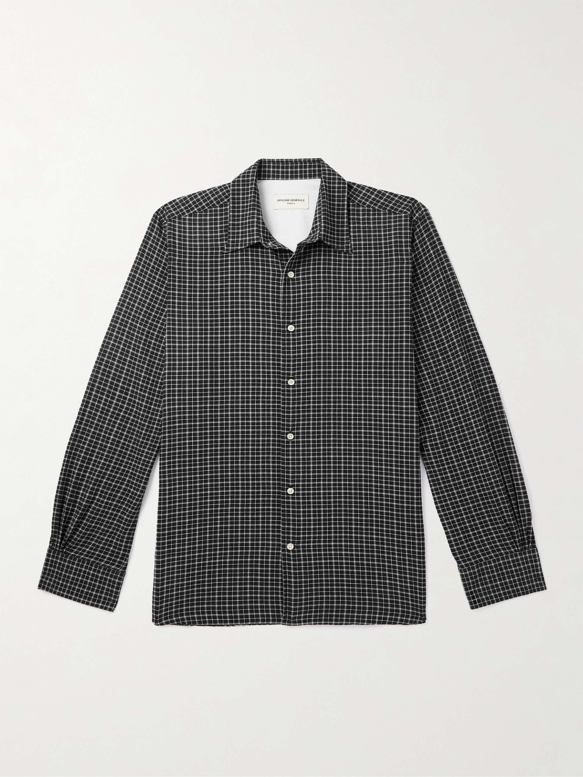 Giacomo Checked Cotton Shirt view