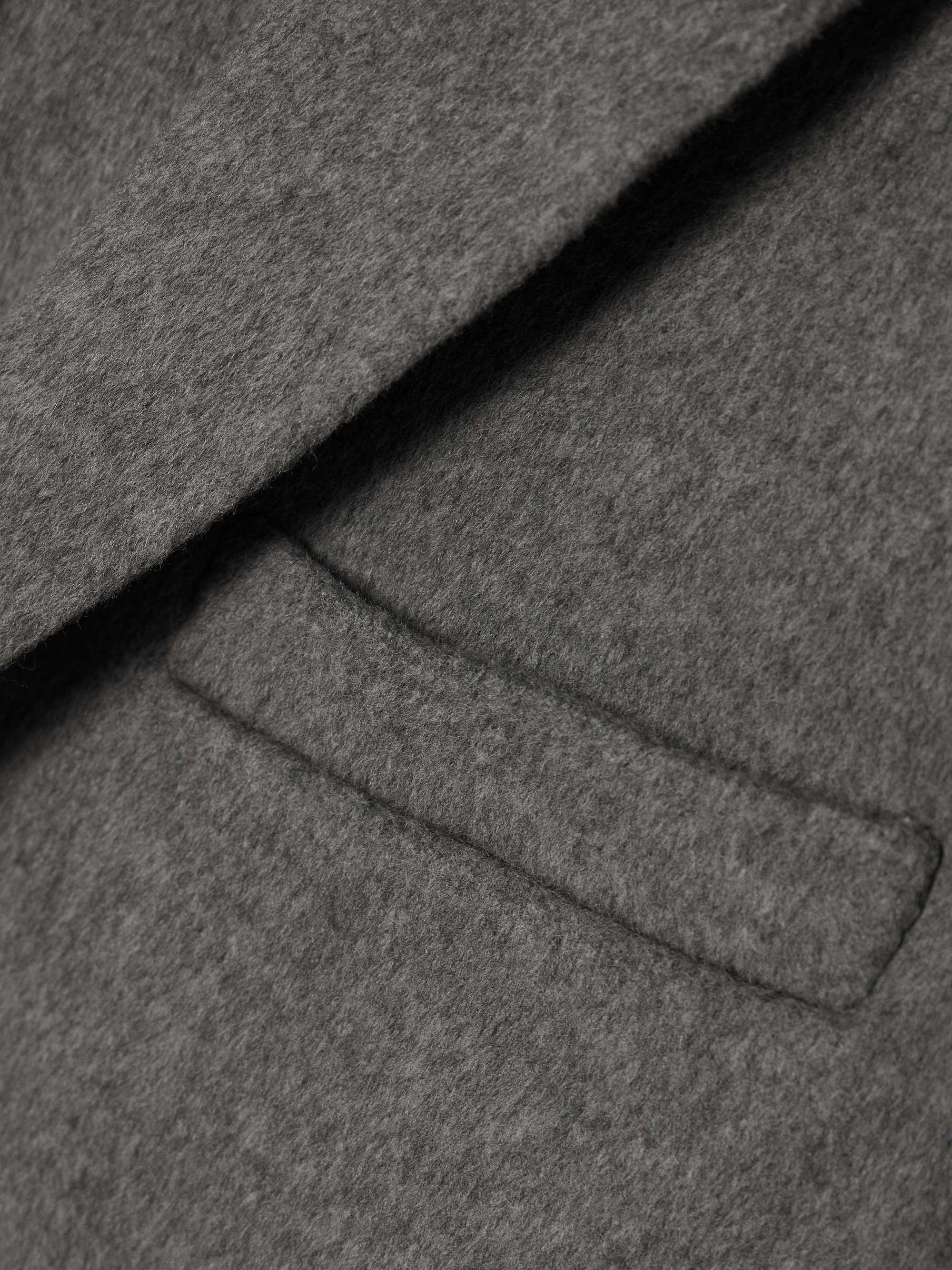 Quinn oversized wool and cashmere-blend blazer view