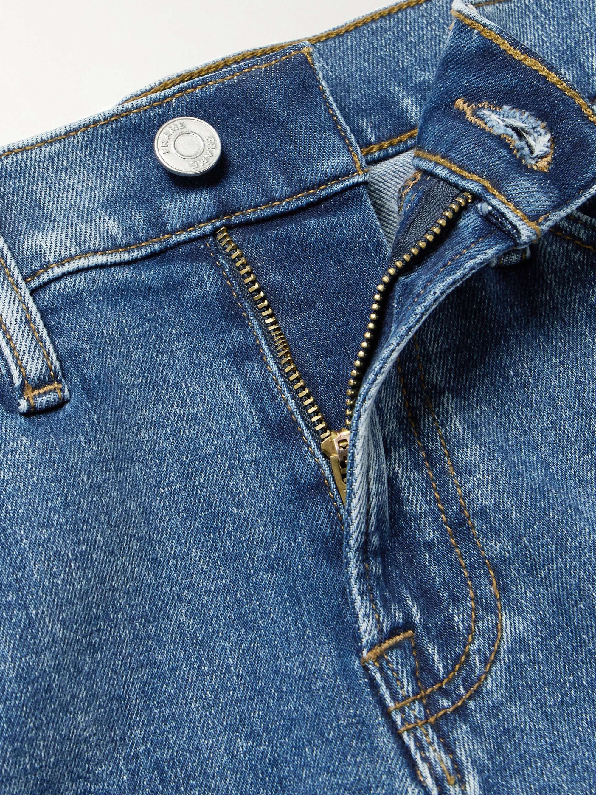 L'Homme Slim-Fit Straight-Leg Jeans view