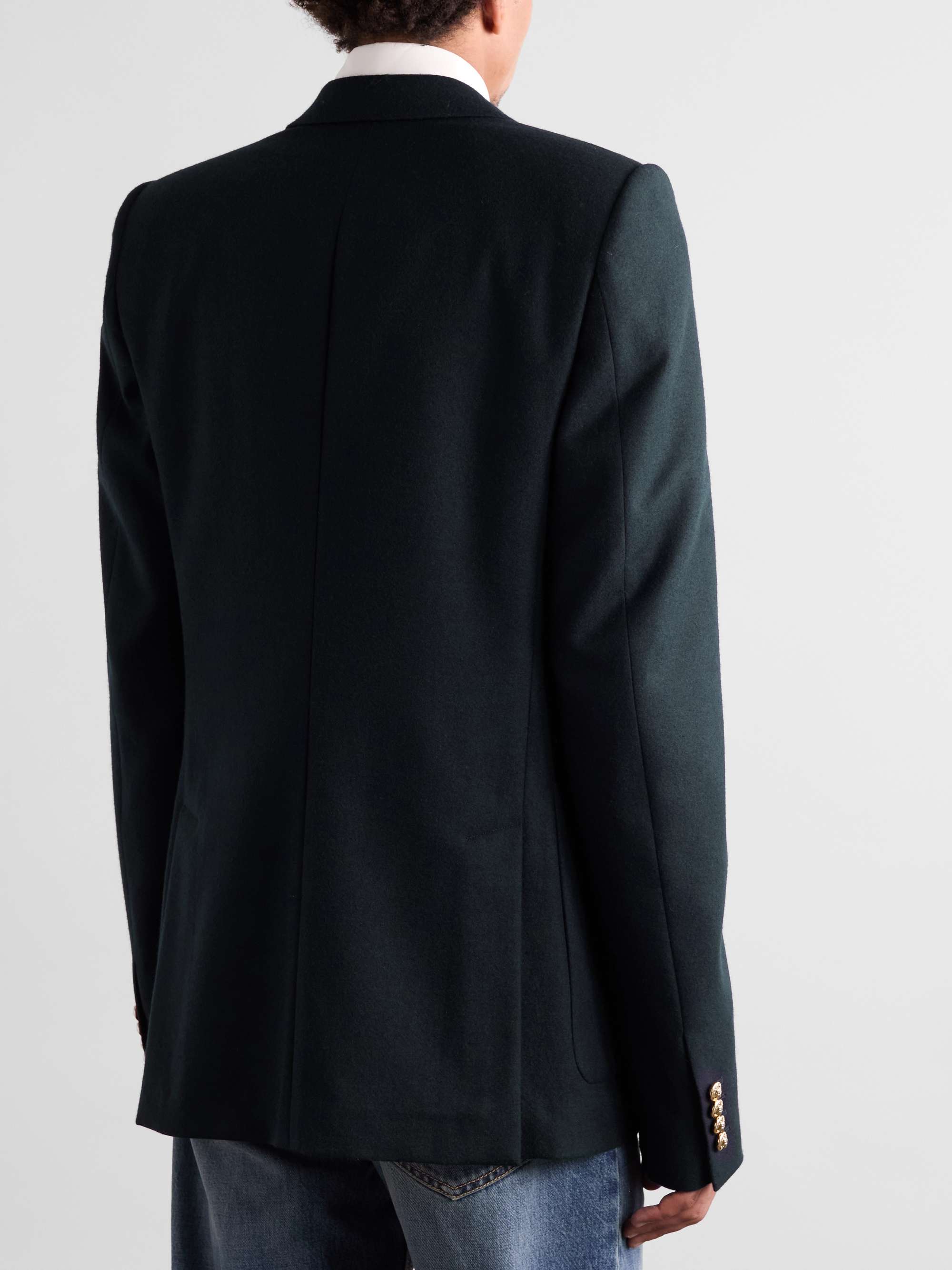 Wool-Felt Blazer view