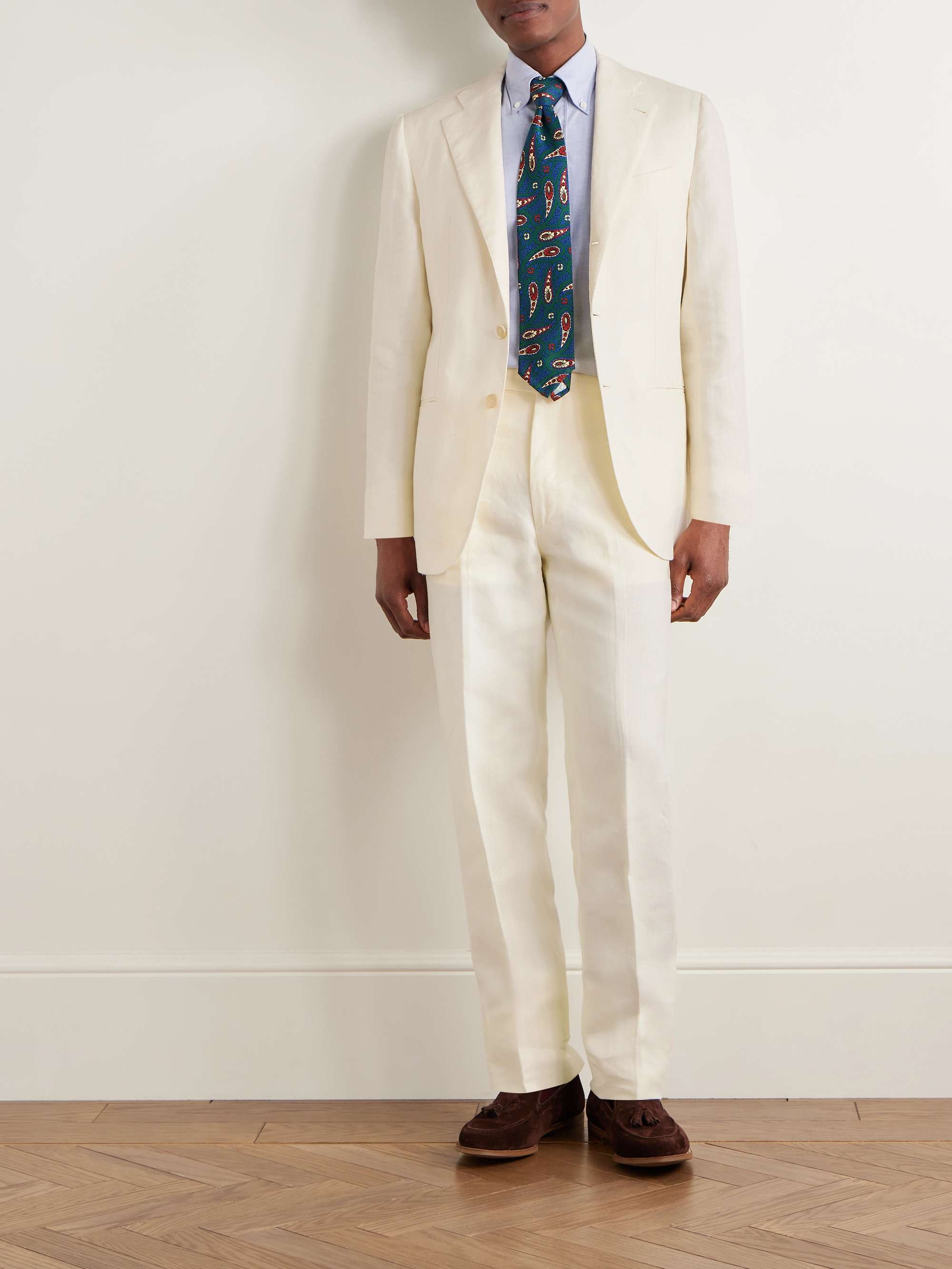 Waverly Slim-Fit Linen Suit Jacket view