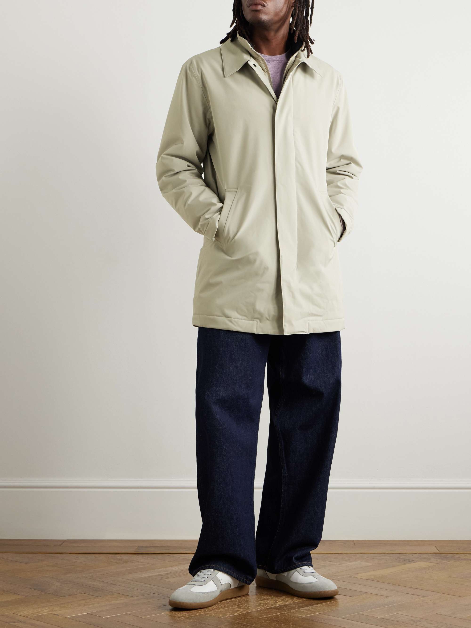 Blake 8240 Coated-Twill Trench Coat view