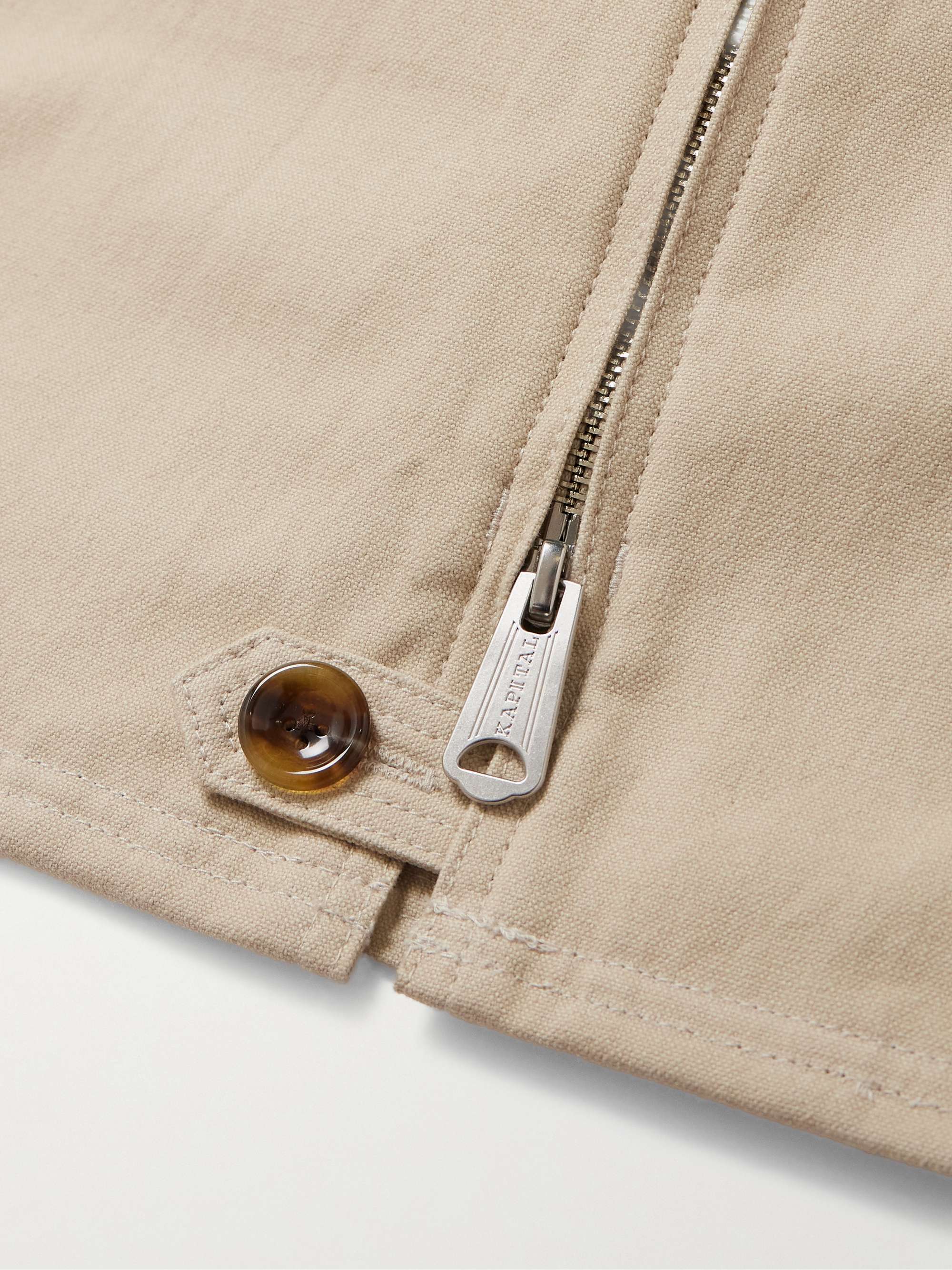 Kayak Paw-Paw Cotton-Canvas Blouson Jacket view