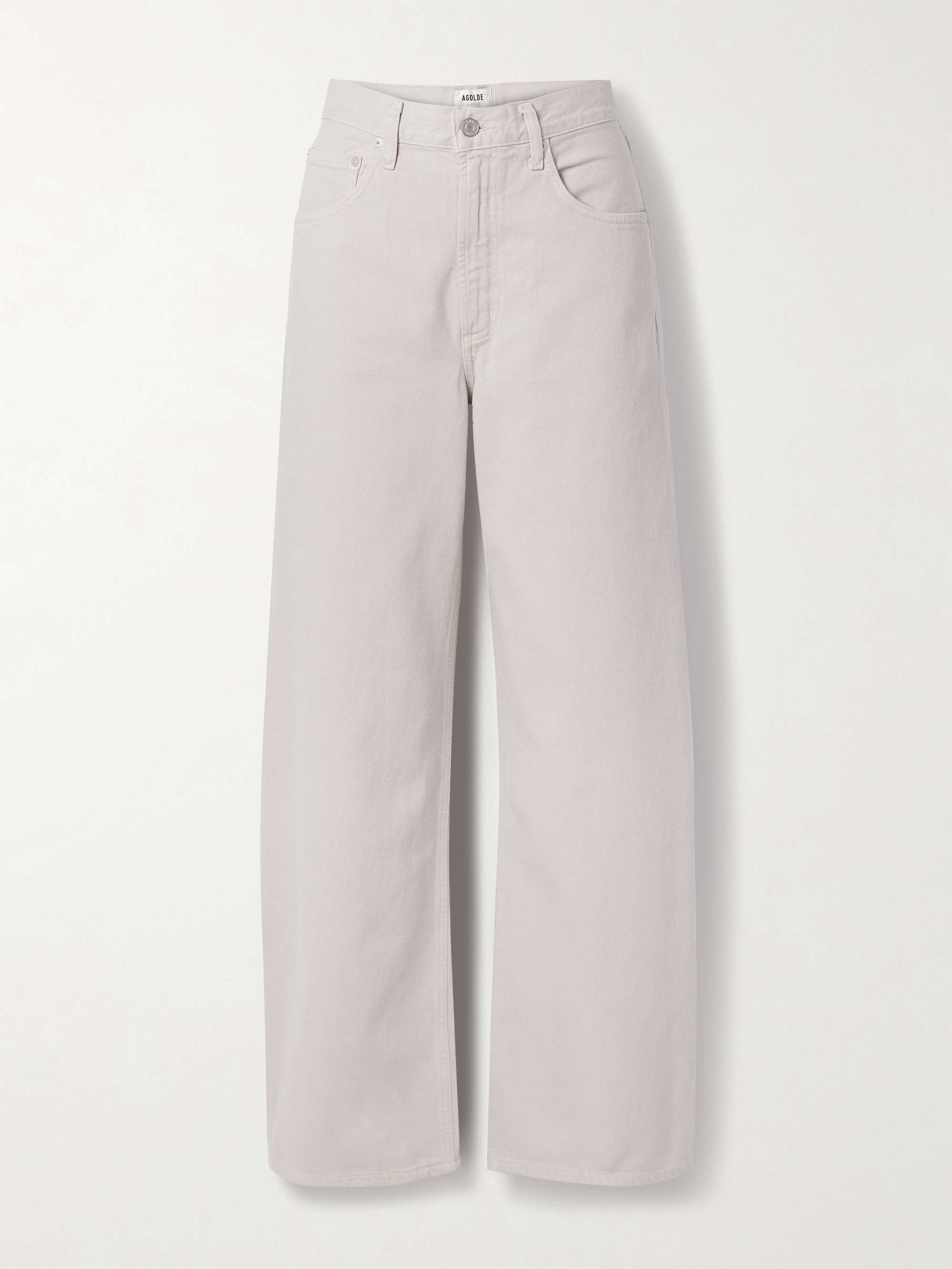 Low Curve mid-rise wide-leg jeans view